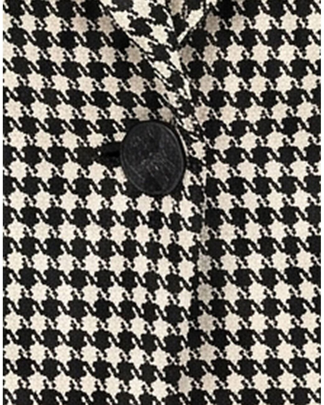 SIMONA CORSELLINI Black Blazer Polyester, Viscose, Elastane