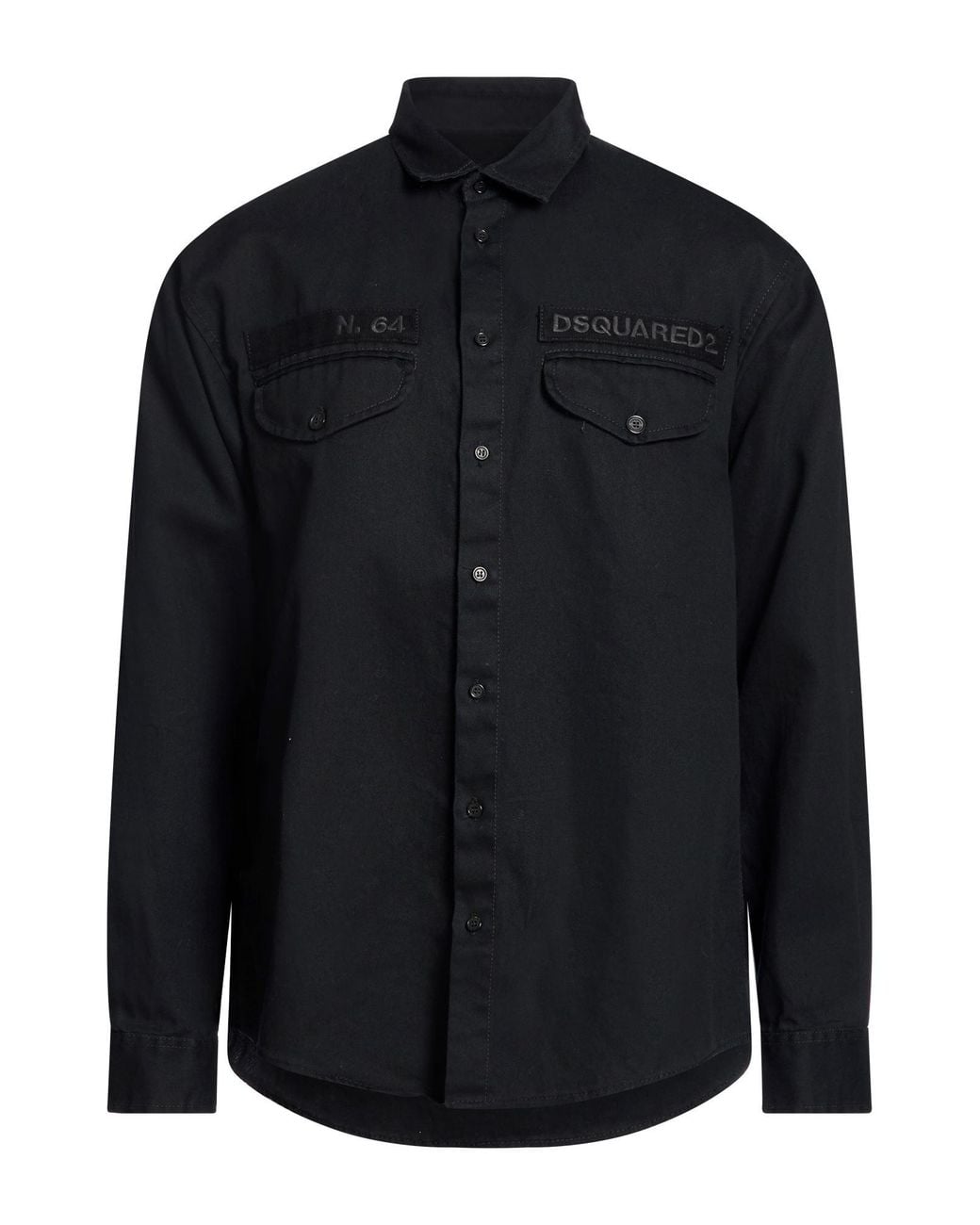 DSquared² Blue Shirt Cotton for men