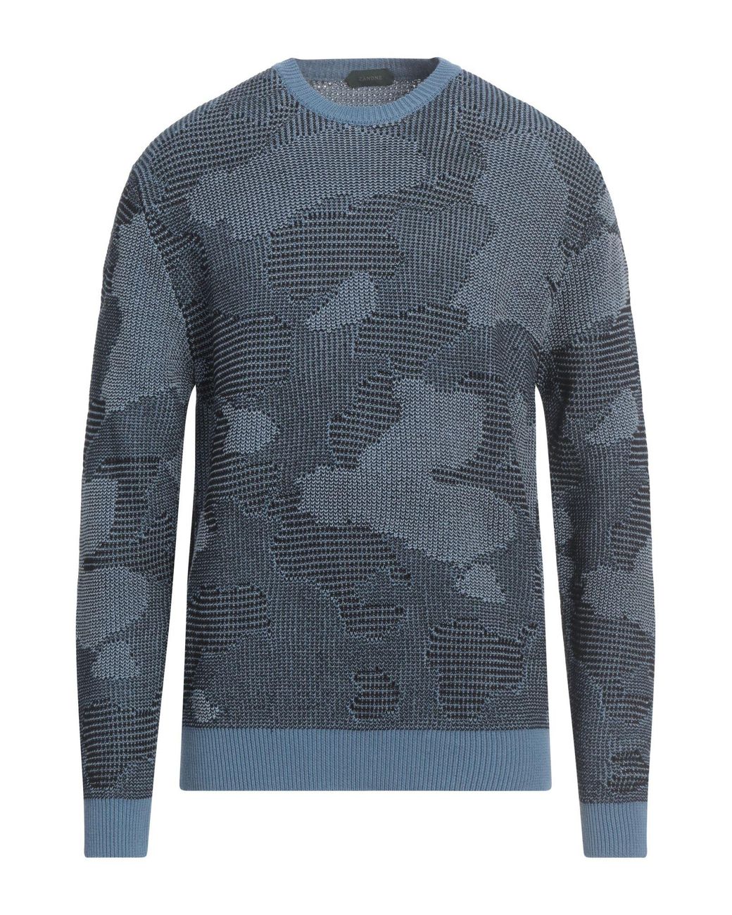 Zanone Blue Jumper for men