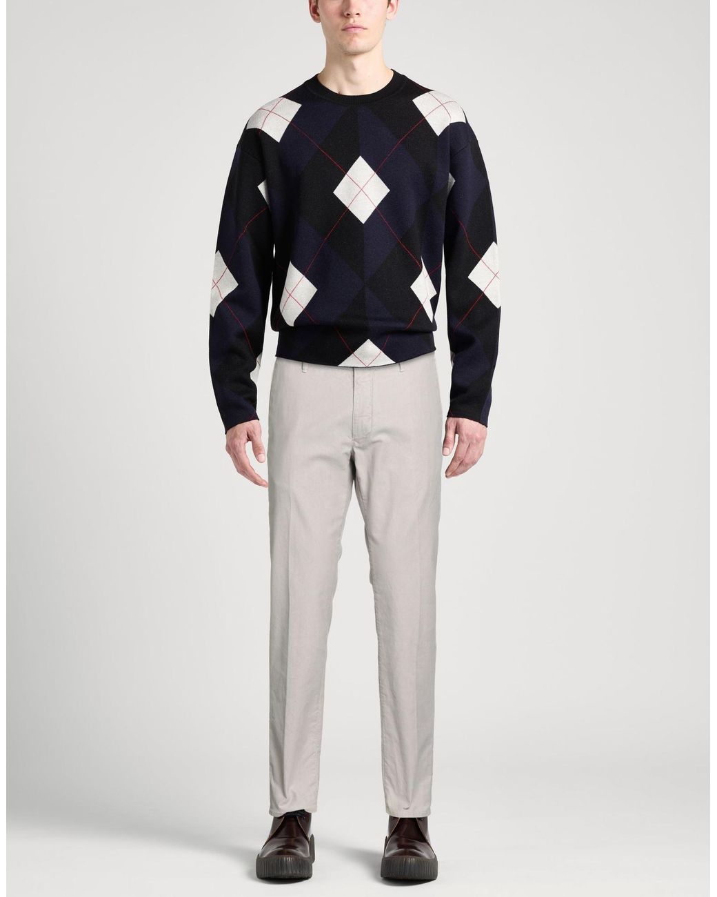 Incotex Gray Trouser for men