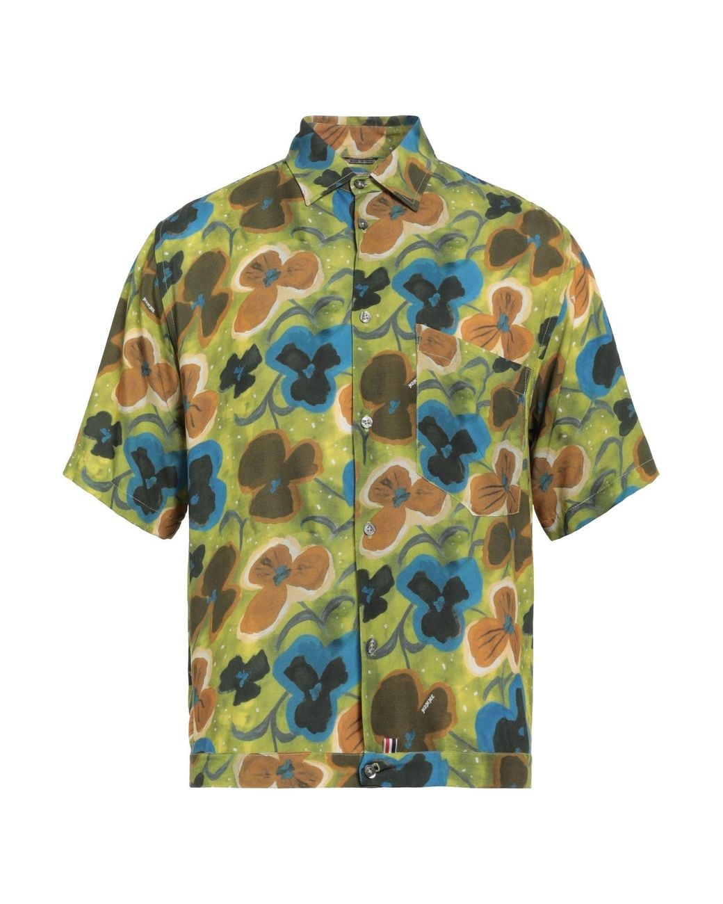 Daniele Alessandrini Green Shirt for men