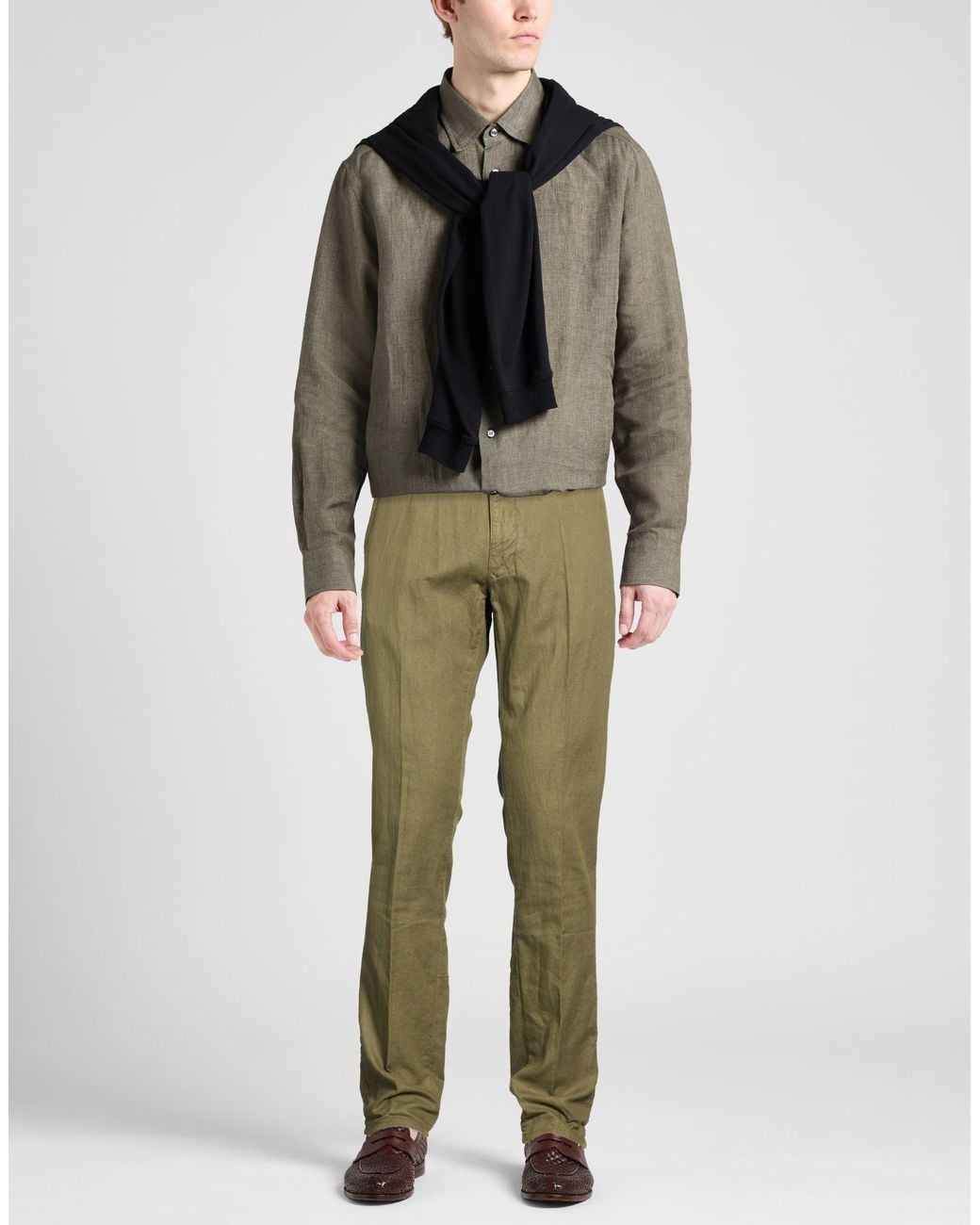 Incotex Green Pants for men
