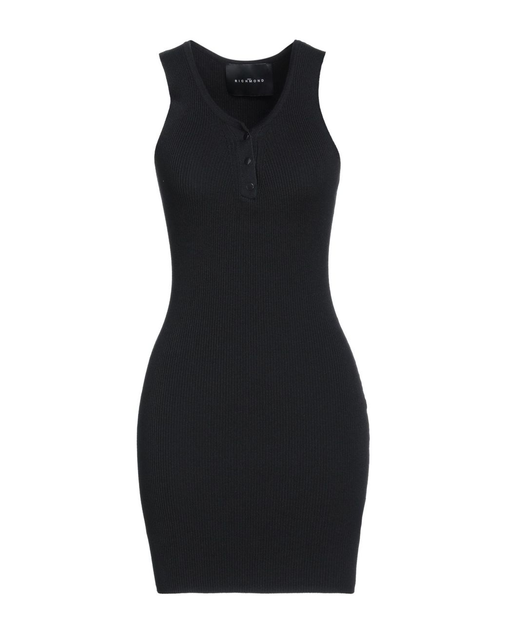 John Richmond Black Mini Dress