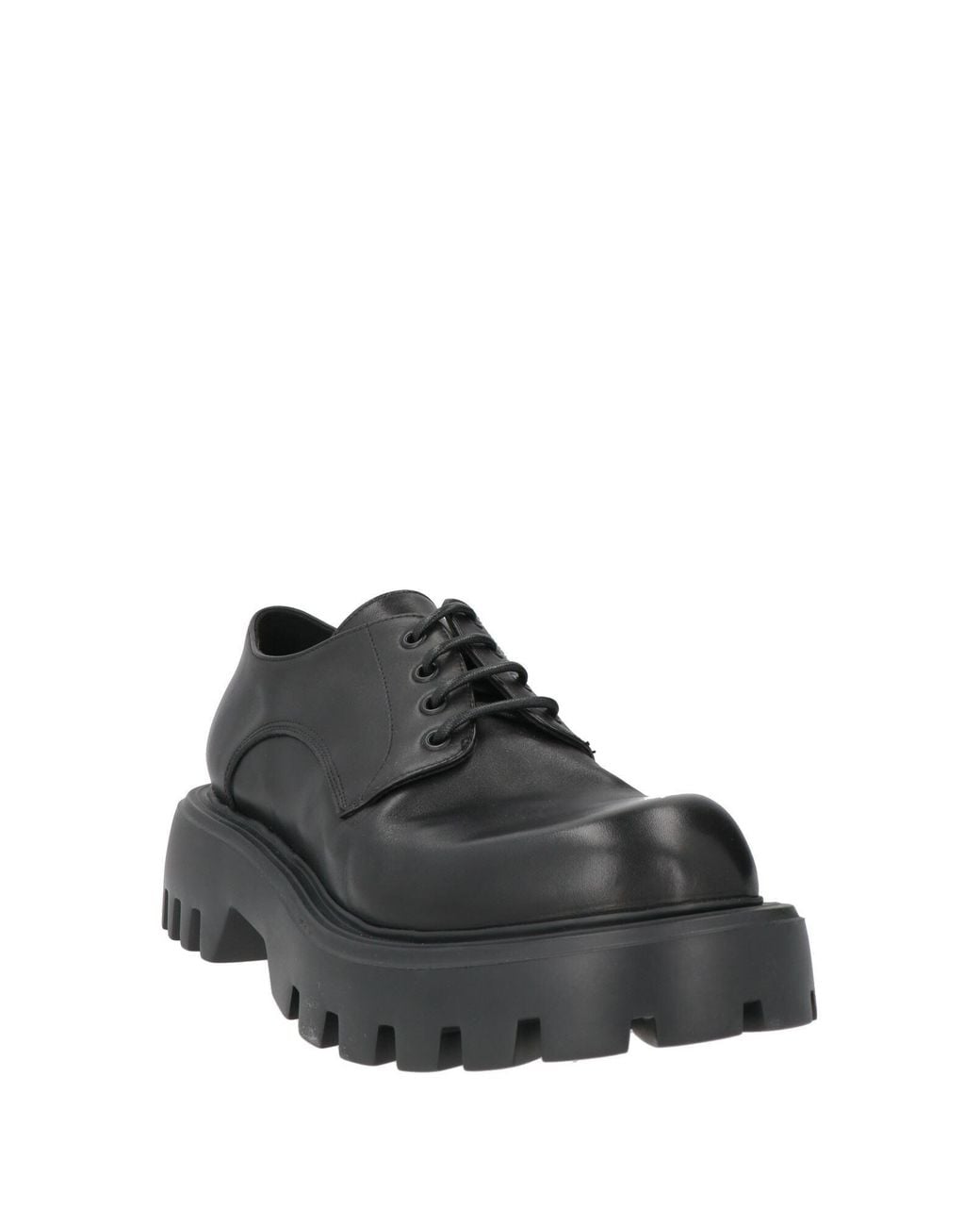 Mattia Capezzani Black Lace-Up Shoes Calfskin for men
