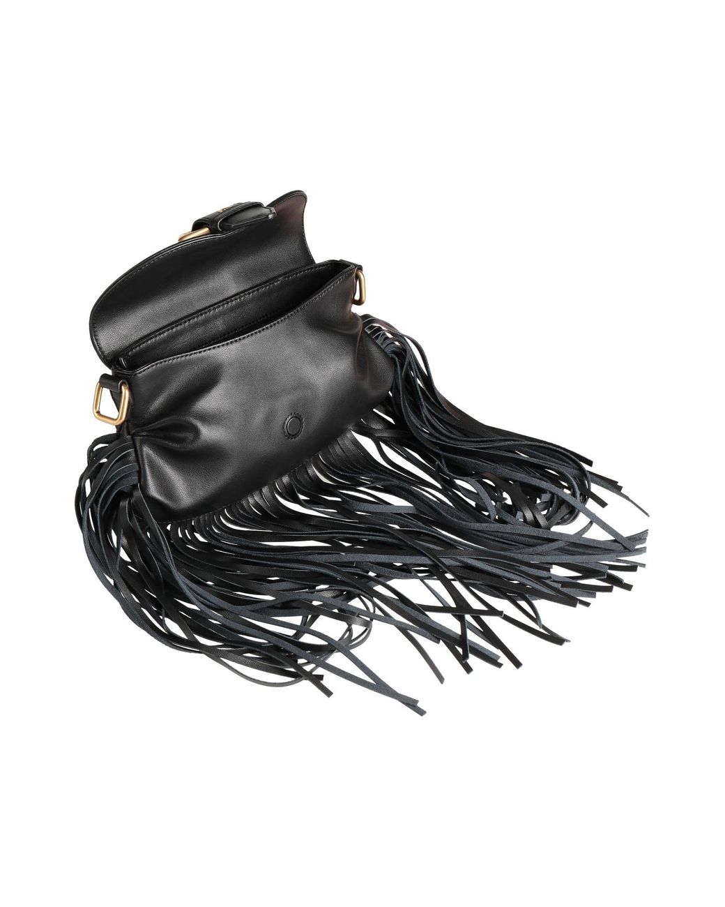 Pinko Black Cross-Body Bag Calfskin