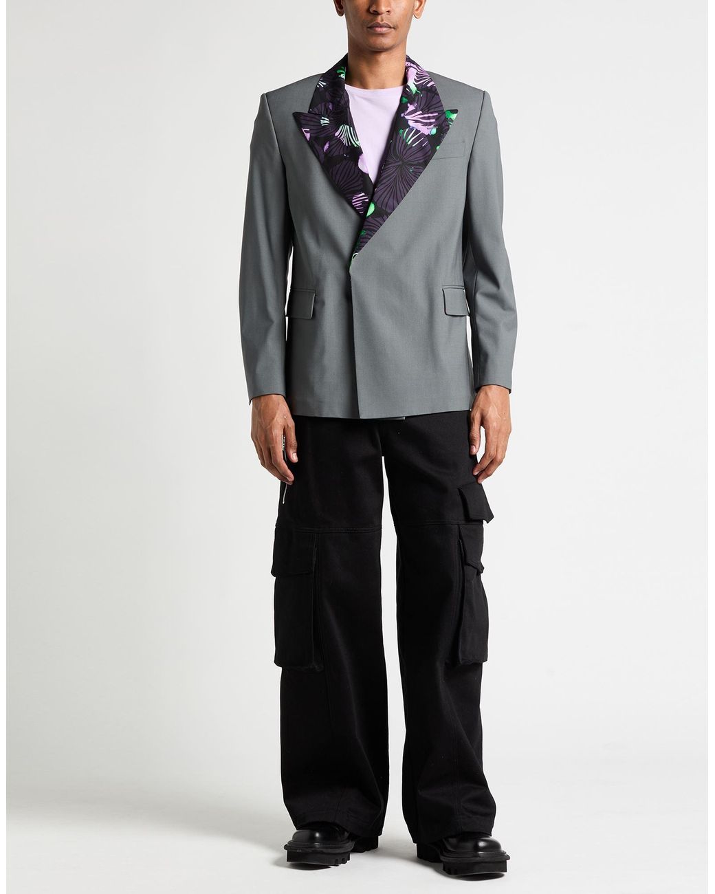 Blazer MSGM pour homme en coloris Black