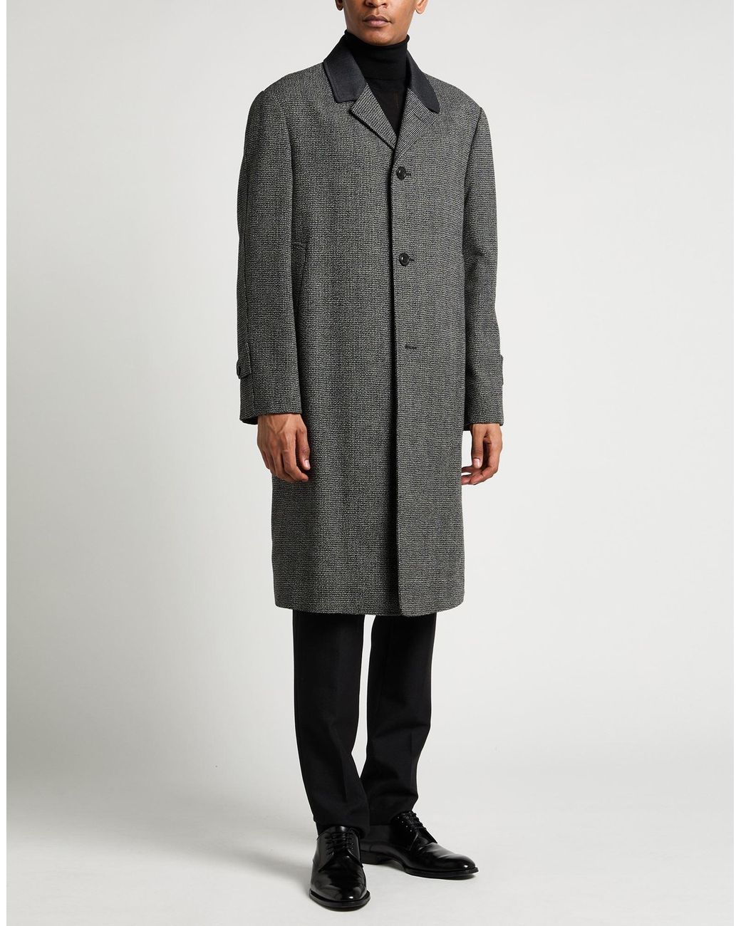 Maison Margiela Gray Overcoat & Trench Coat for men