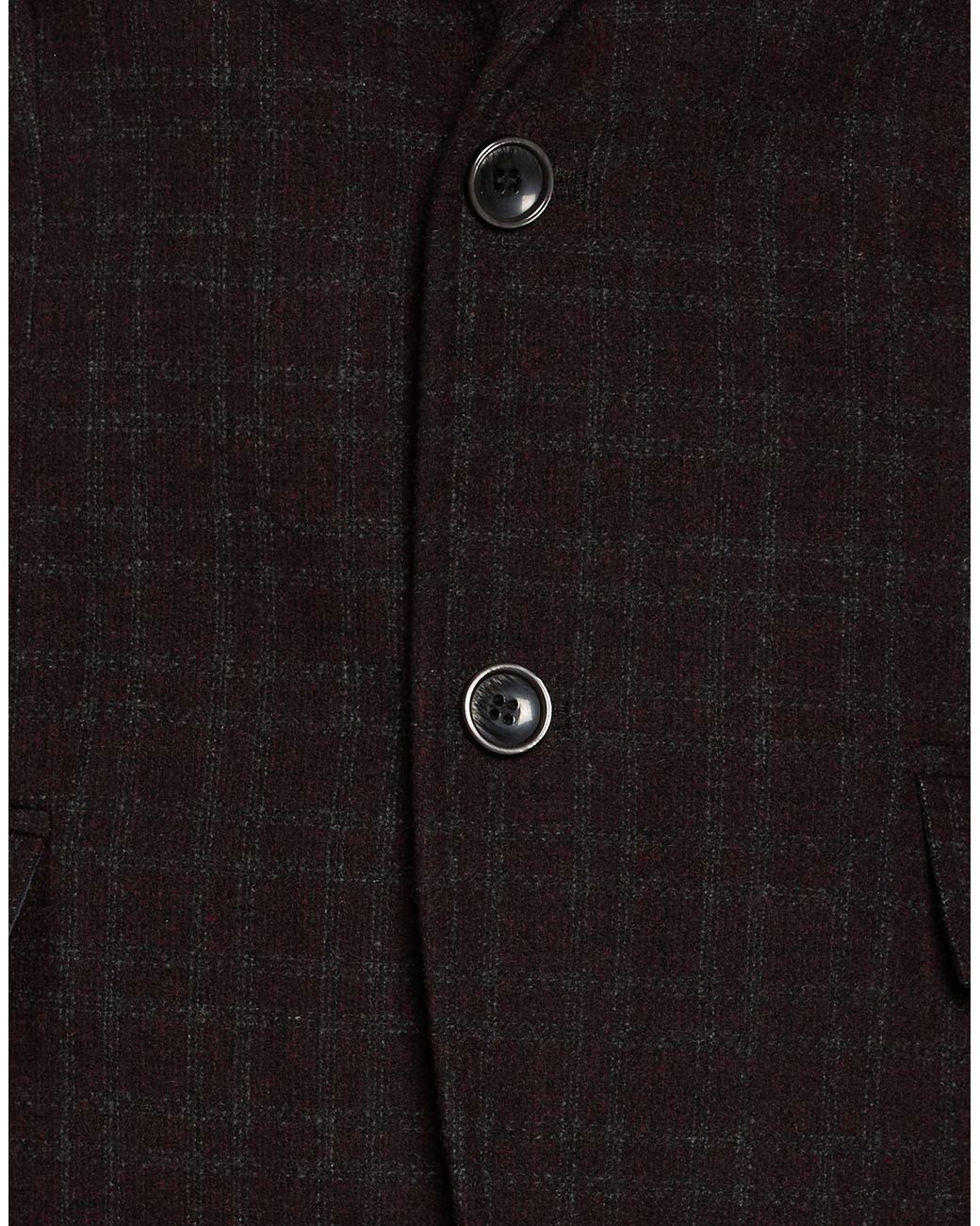 Massimo Rebecchi Black Blazer Polyester, Wool for men