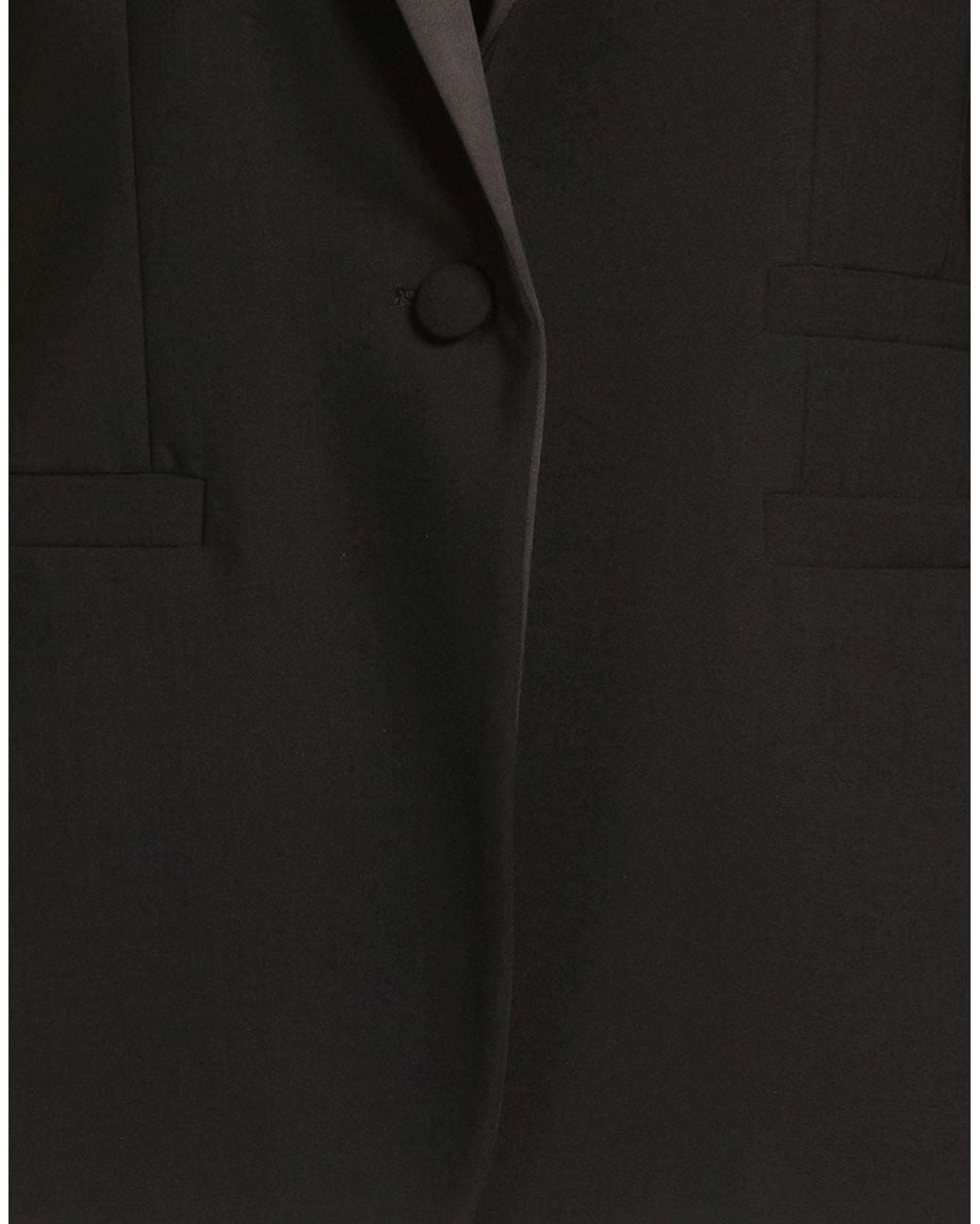 Dondup Black Blazer Polyester, Virgin Wool, Elastane