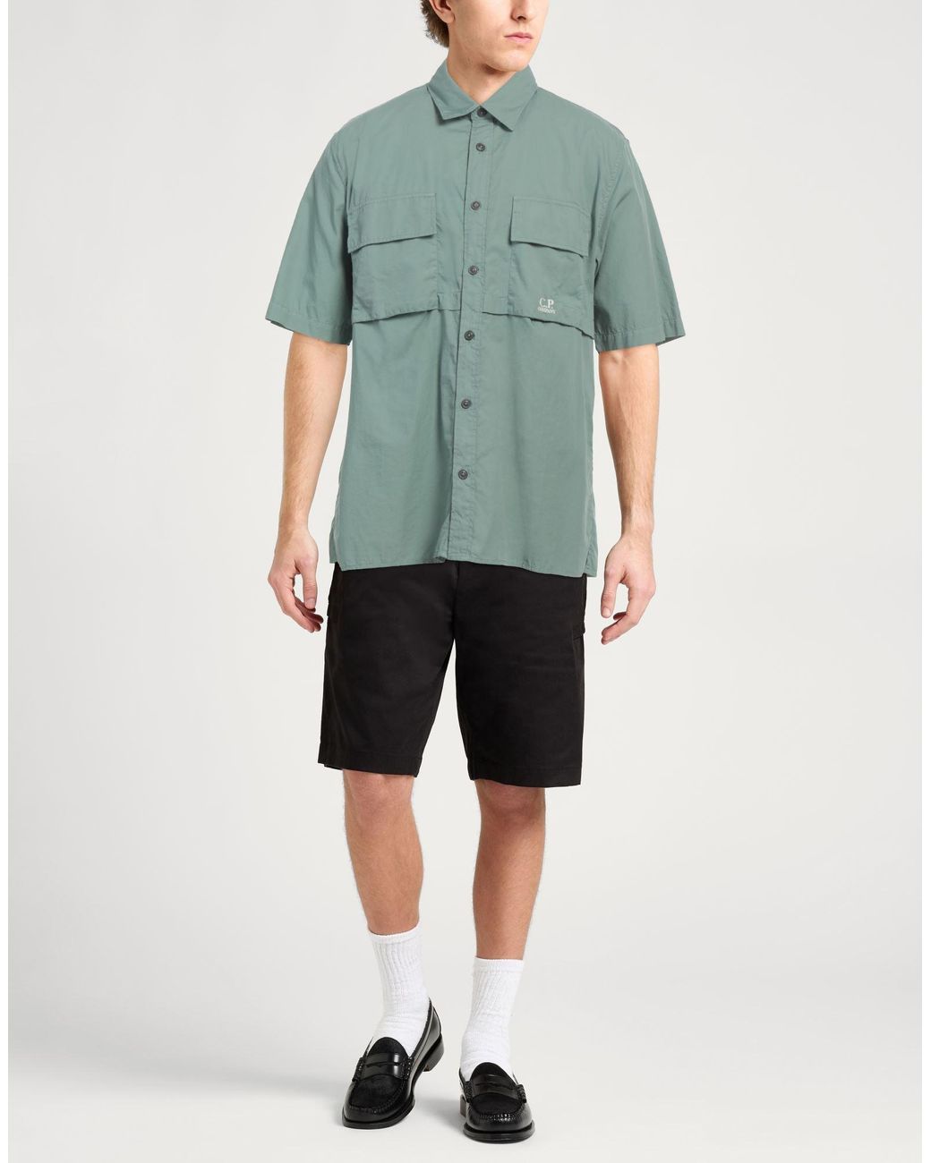 C P Company Green Shirt for men