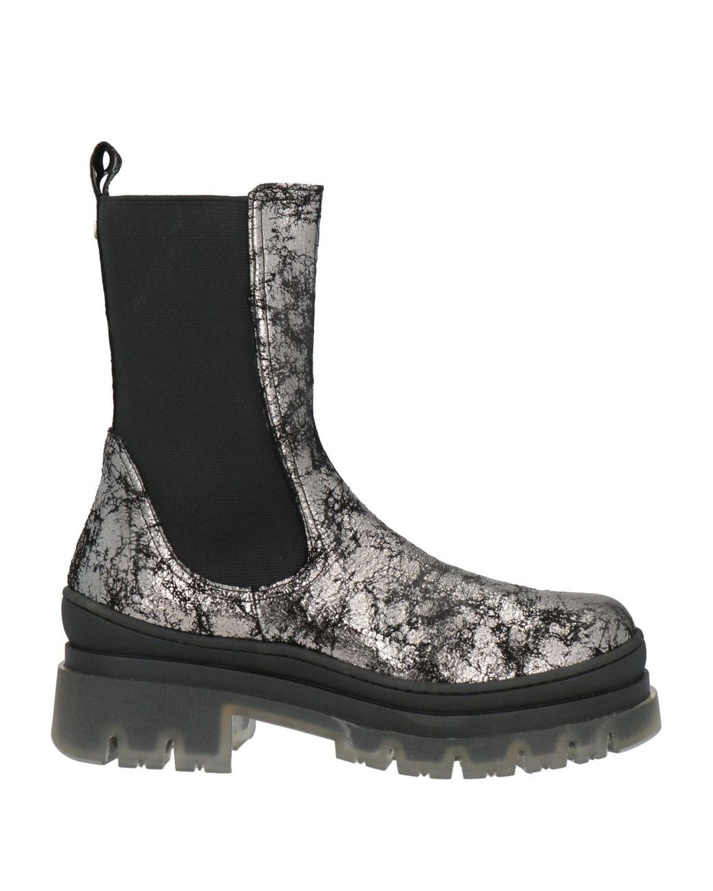 Manila Grace Black Stiefelette
