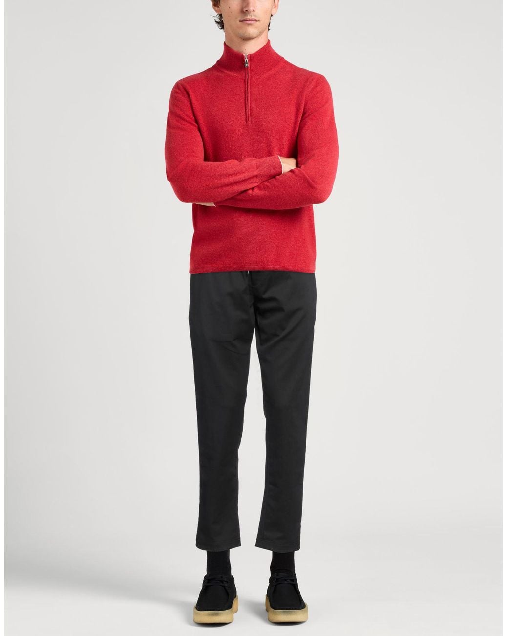 Dondup Black Pants for men