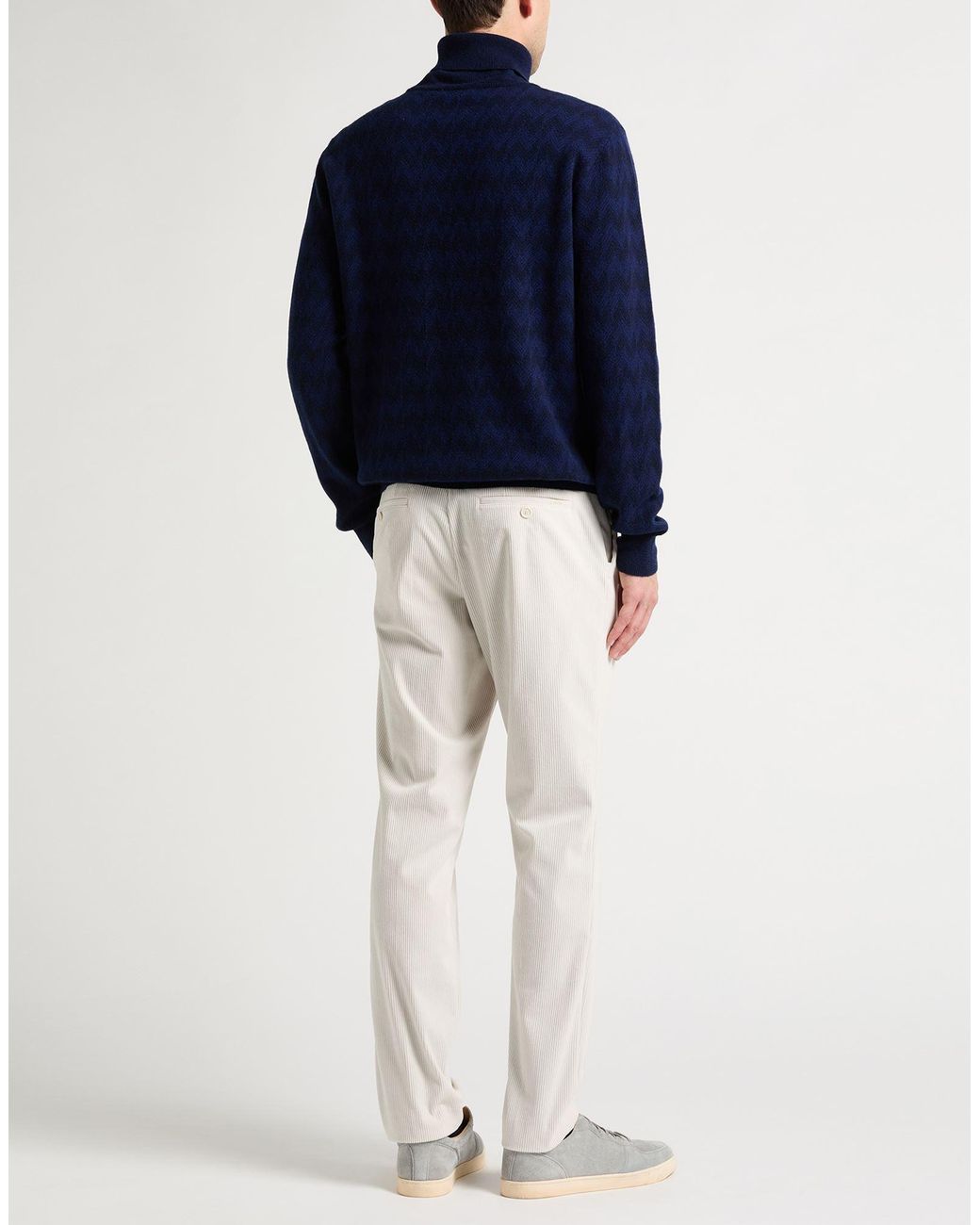 Missoni Blue Turtleneck for men