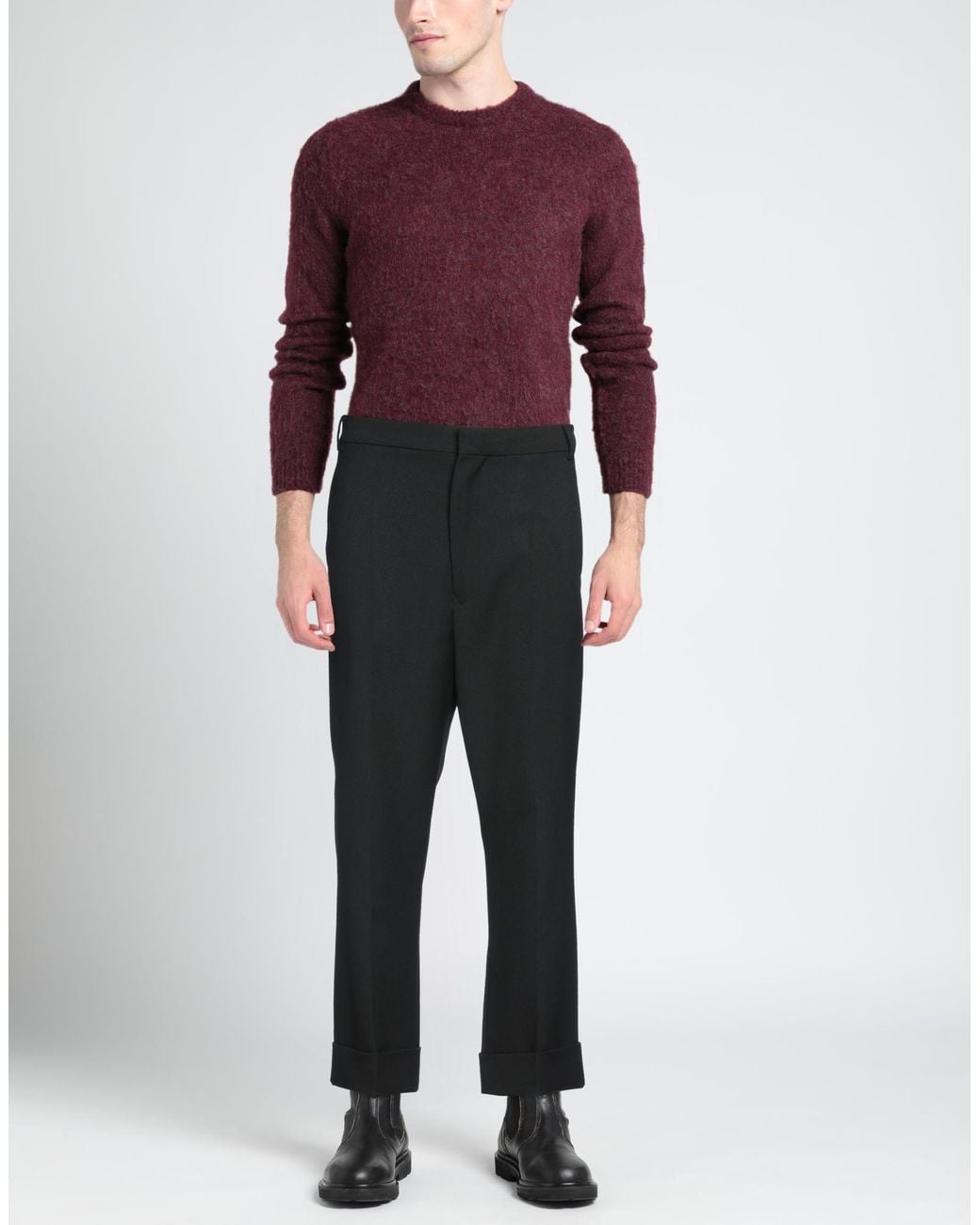 Pantalone di Random Identities in Black da Uomo