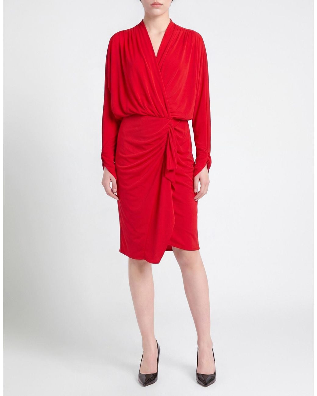 Dixie Red Midi Dress