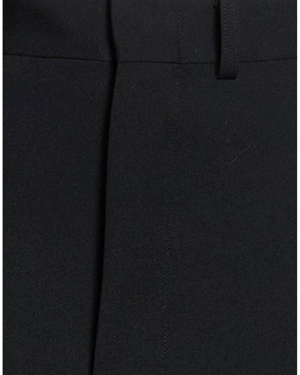 Junya Watanabe Black Pants Wool, Polyurethane