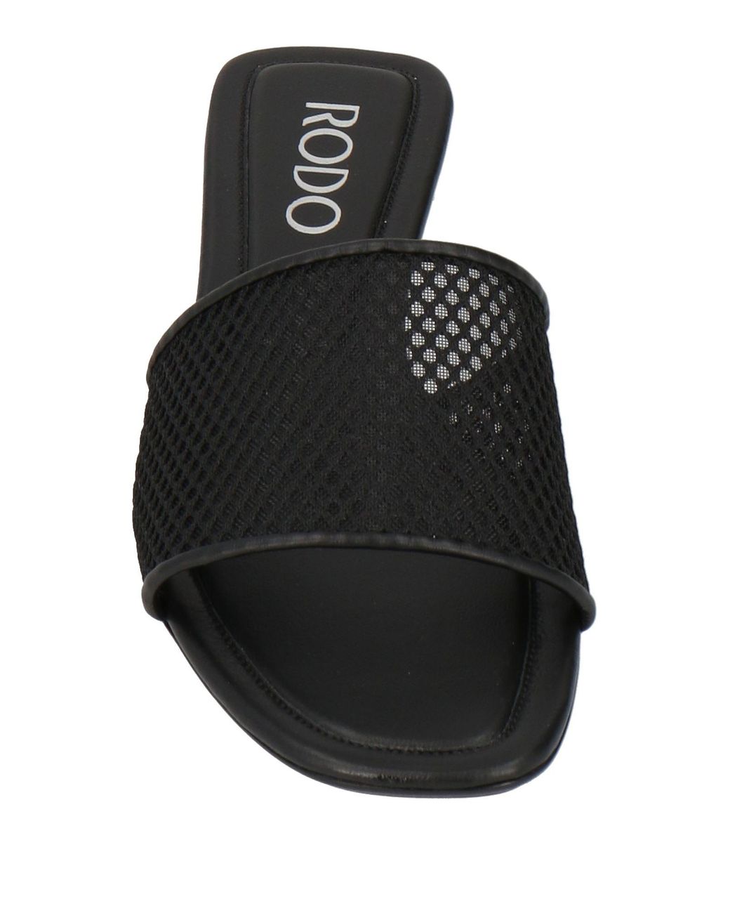 Rodo Black Sandals