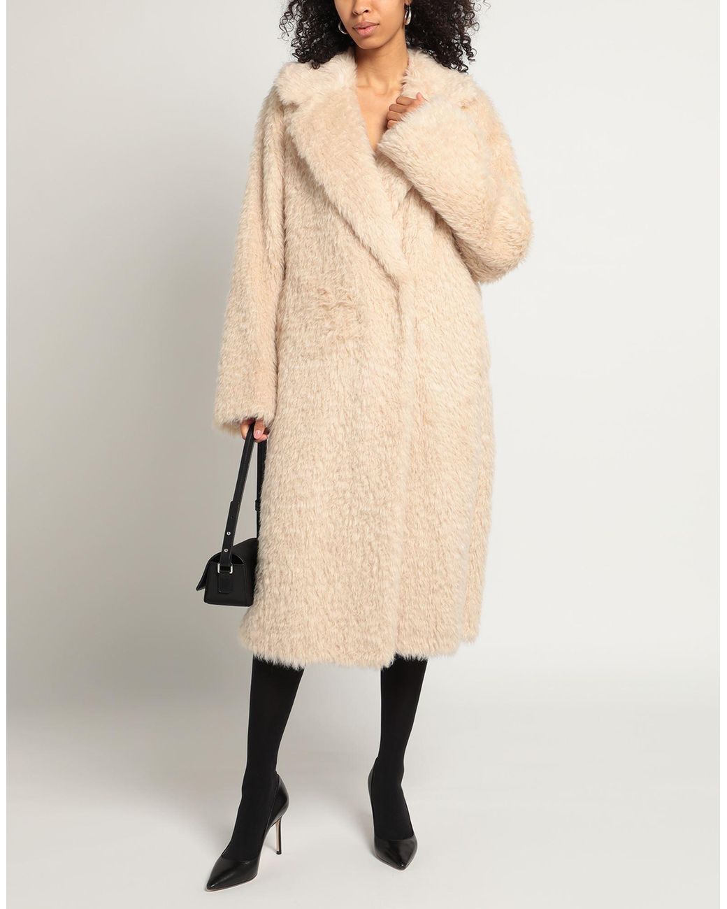 Stand Studio Natural Shearling & Teddy