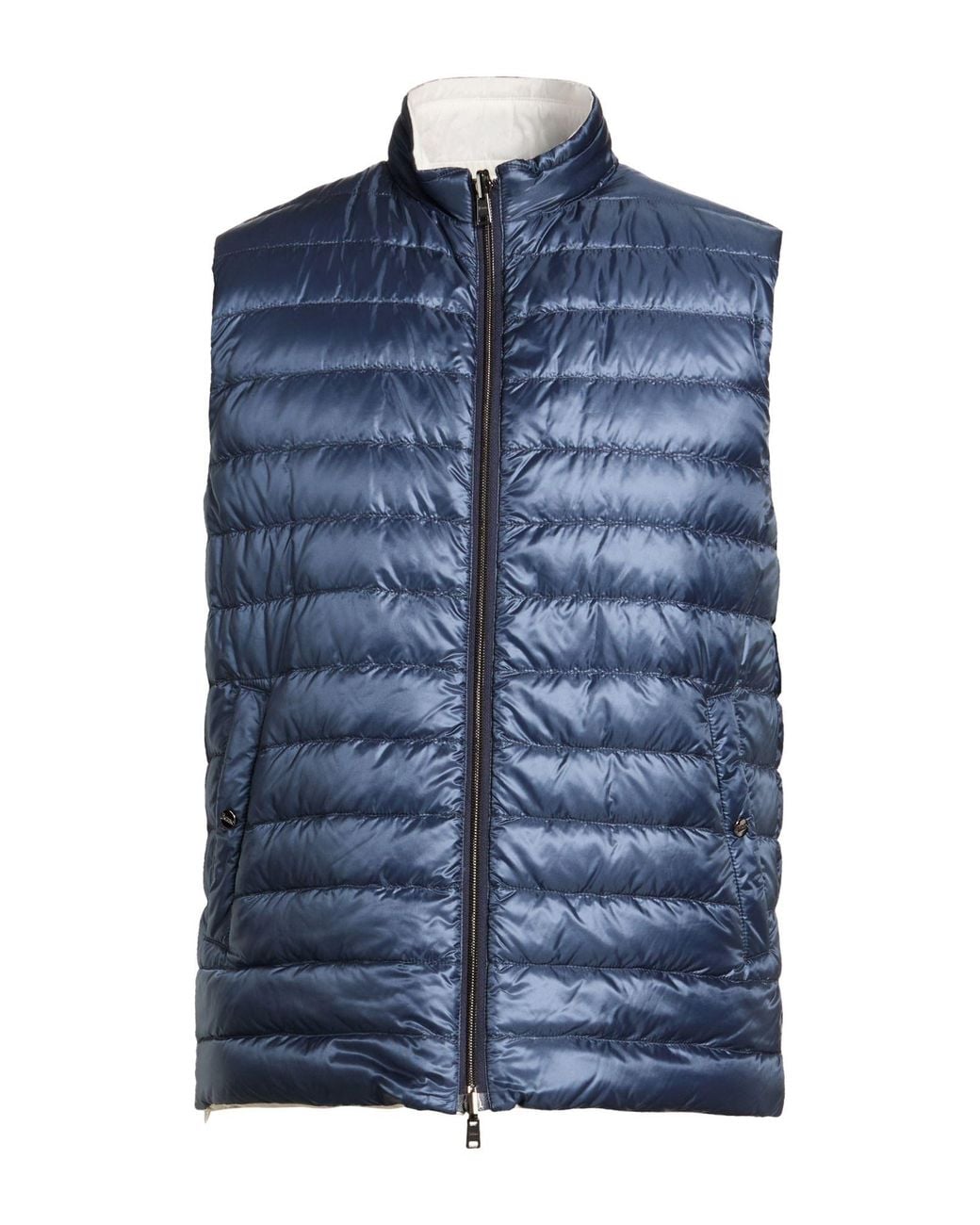 Herno Blue Gilet for men