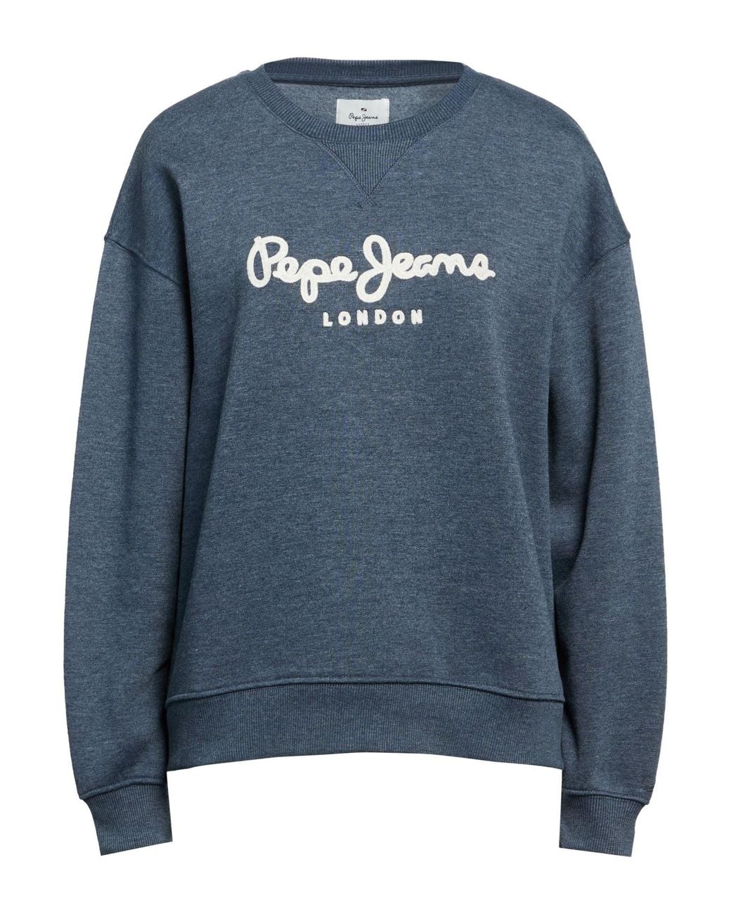 Pepe Jeans Blue Sweatshirt Cotton, Polyester