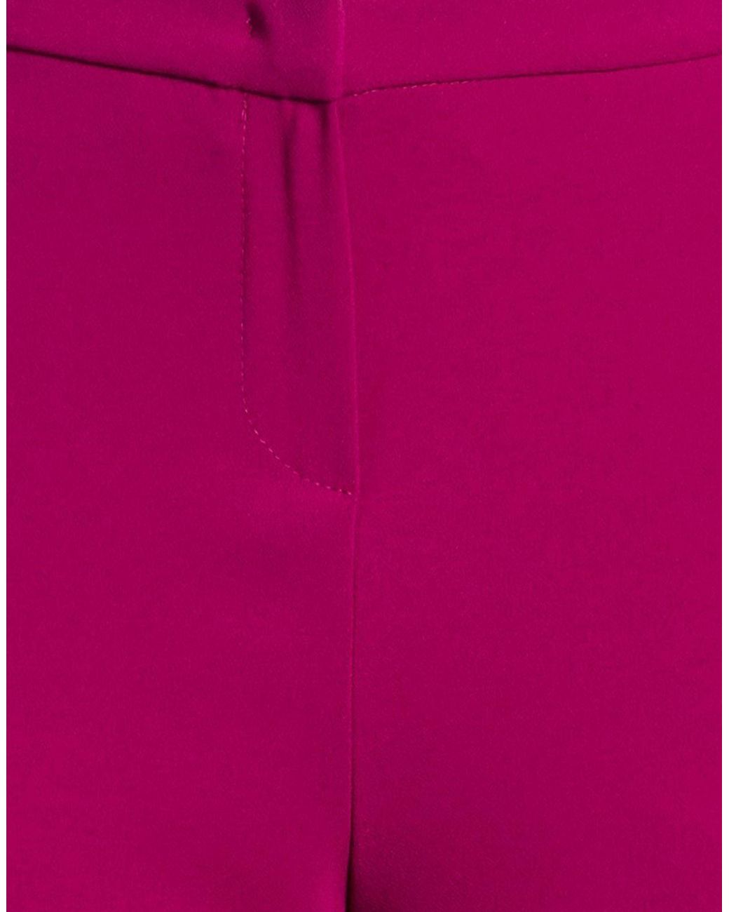 Pinko Pink Pants Polyester, Elastane