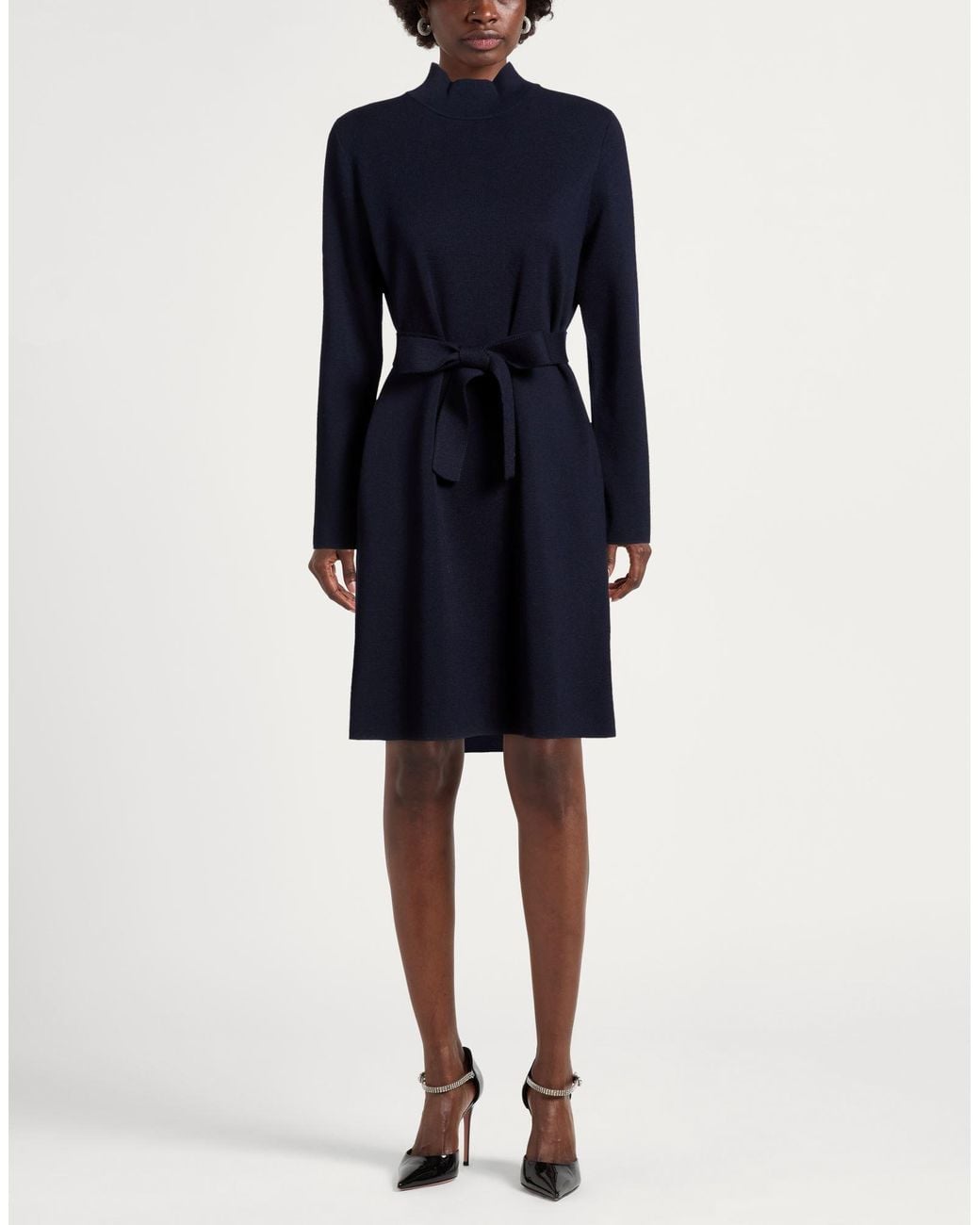 Gran Sasso Blue Mini Dresses