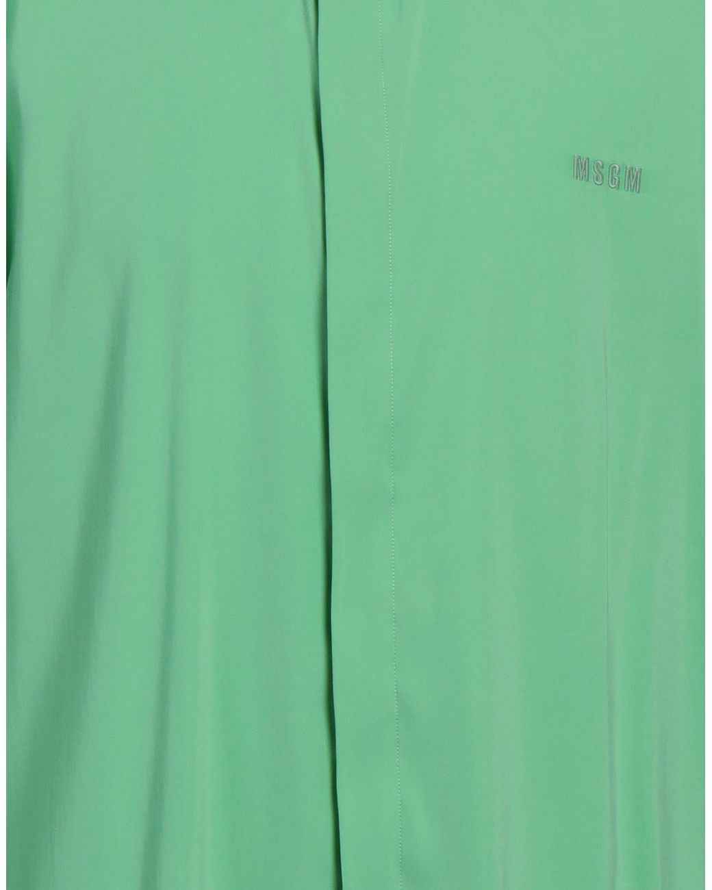 MSGM Green Shirt for men