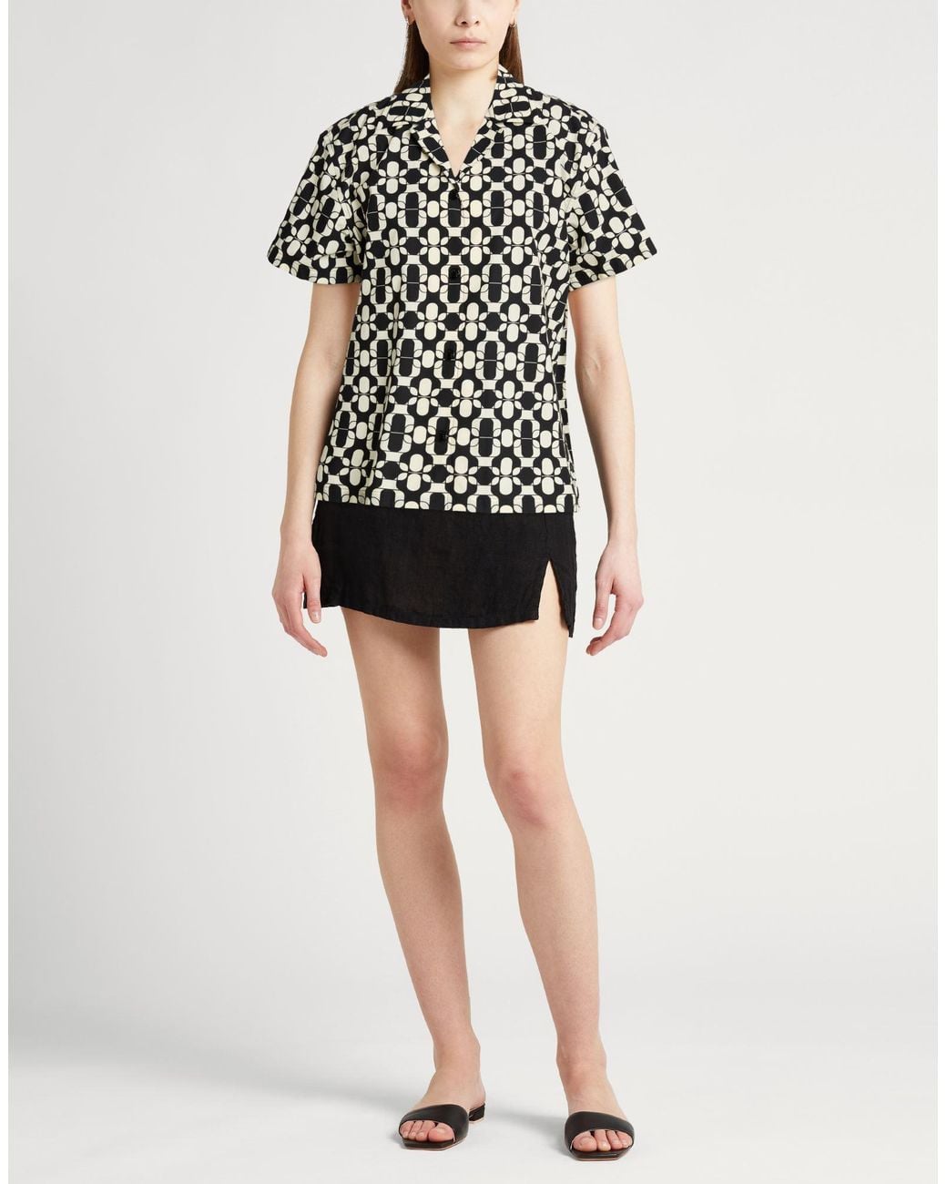 Moncler Black Shirt Cotton