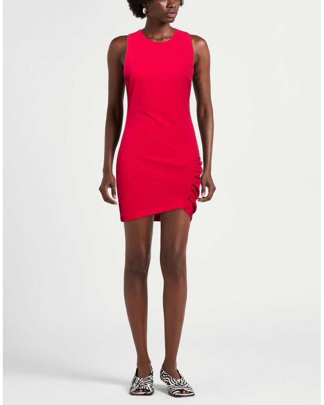 Aniye By Red Mini Dress Polyester, Elastane