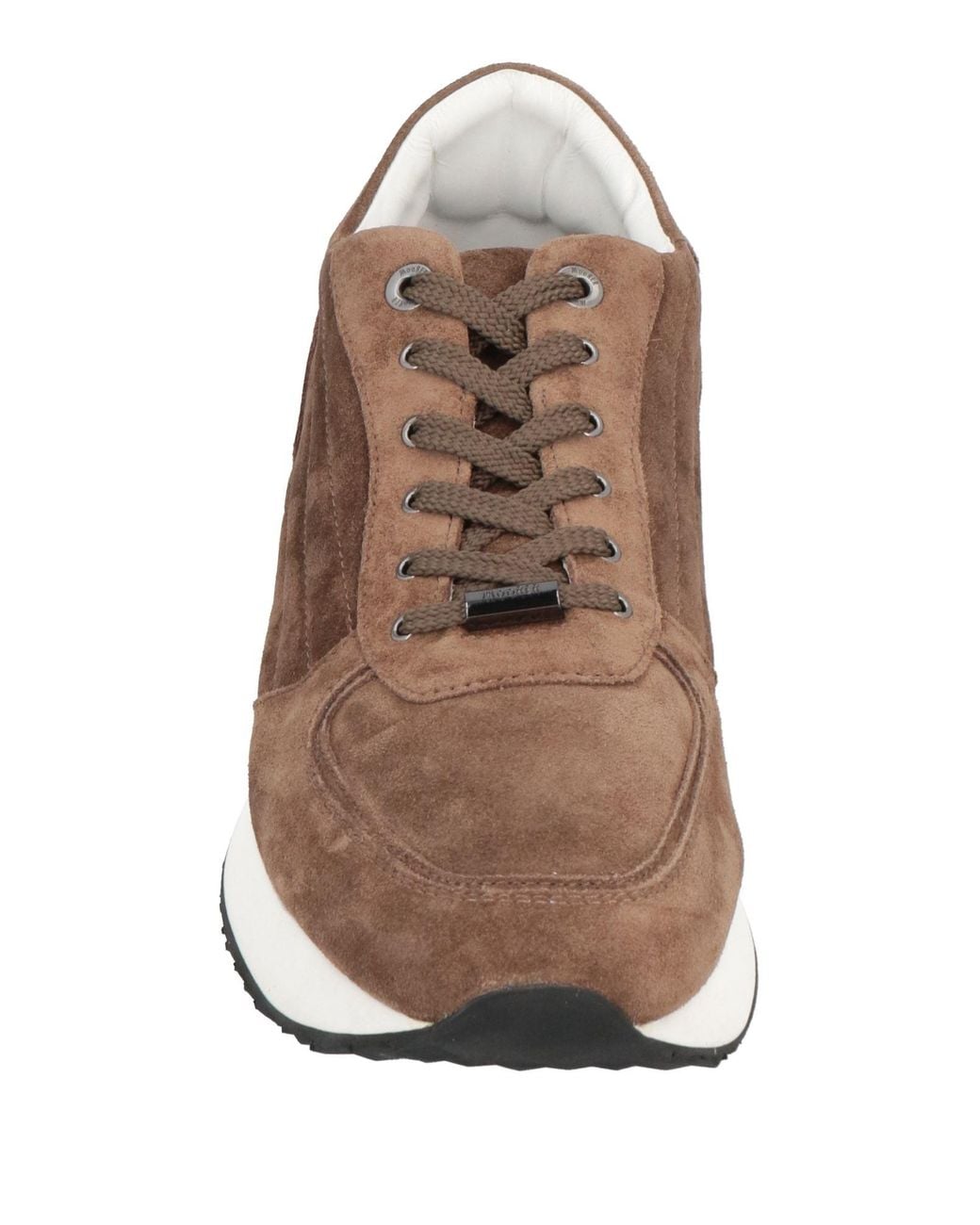 Moorer Brown Sneakers Soft Leather for men
