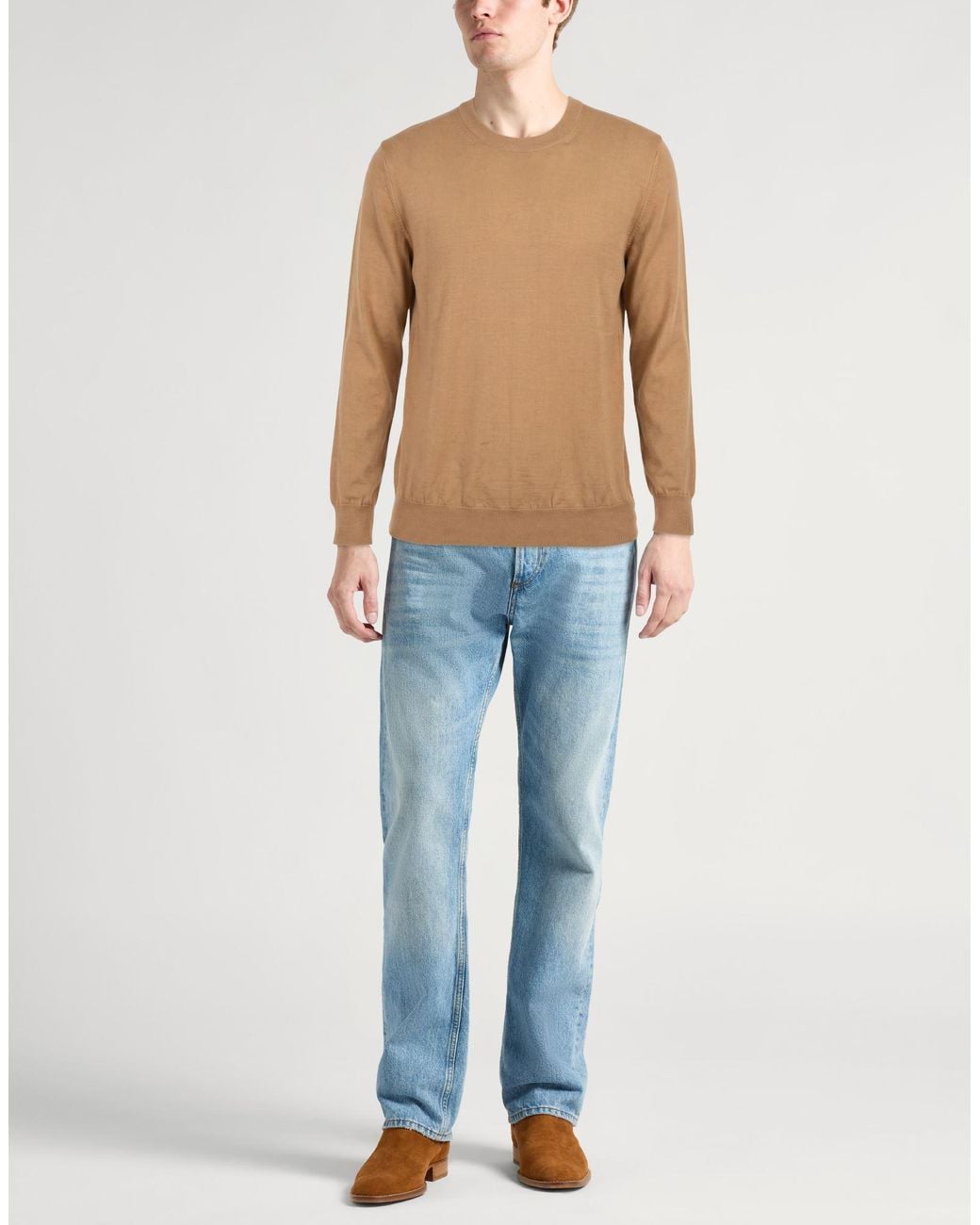 Paolo Pecora Brown Jumper for men