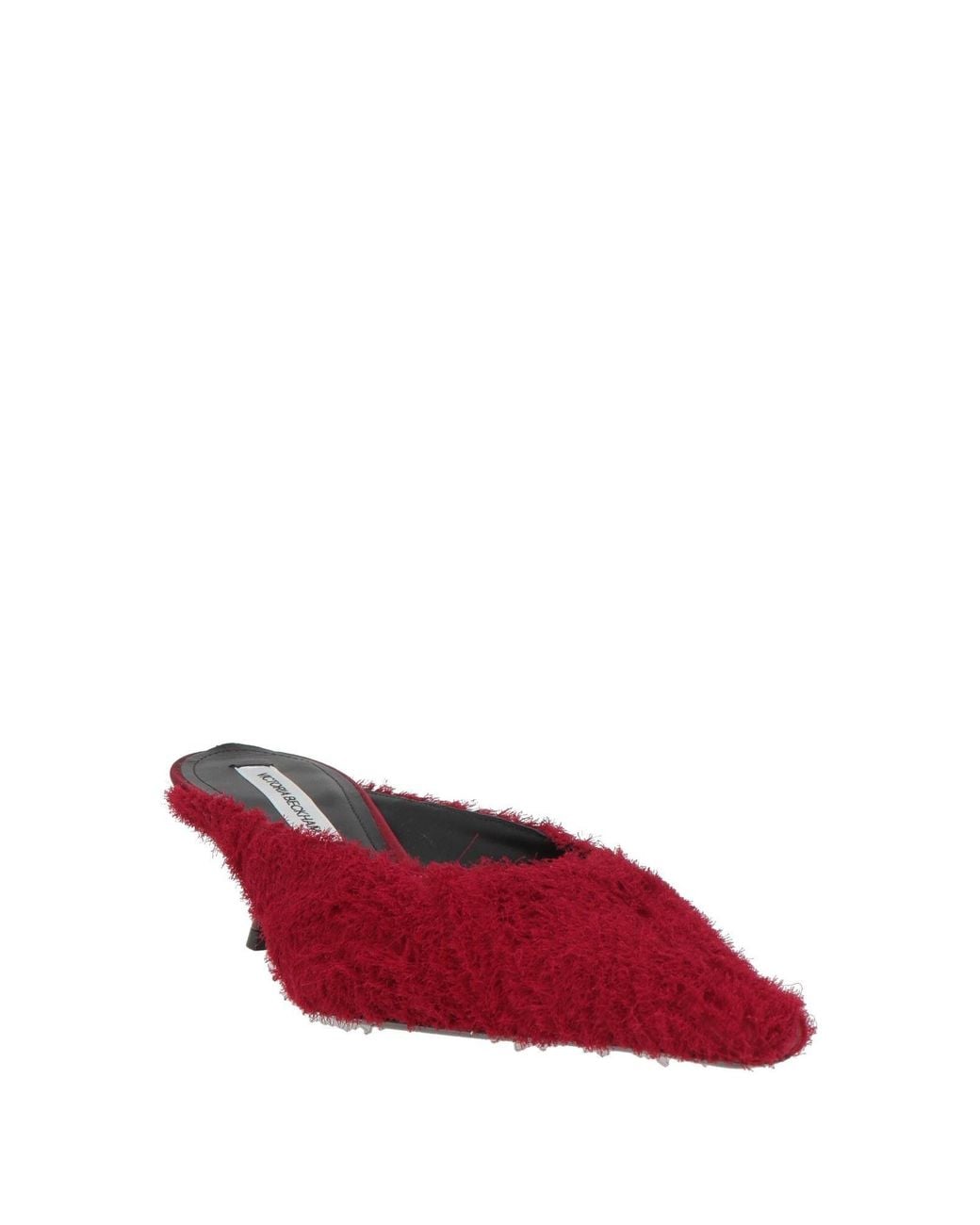 Victoria Beckham Red Mules & Clogs