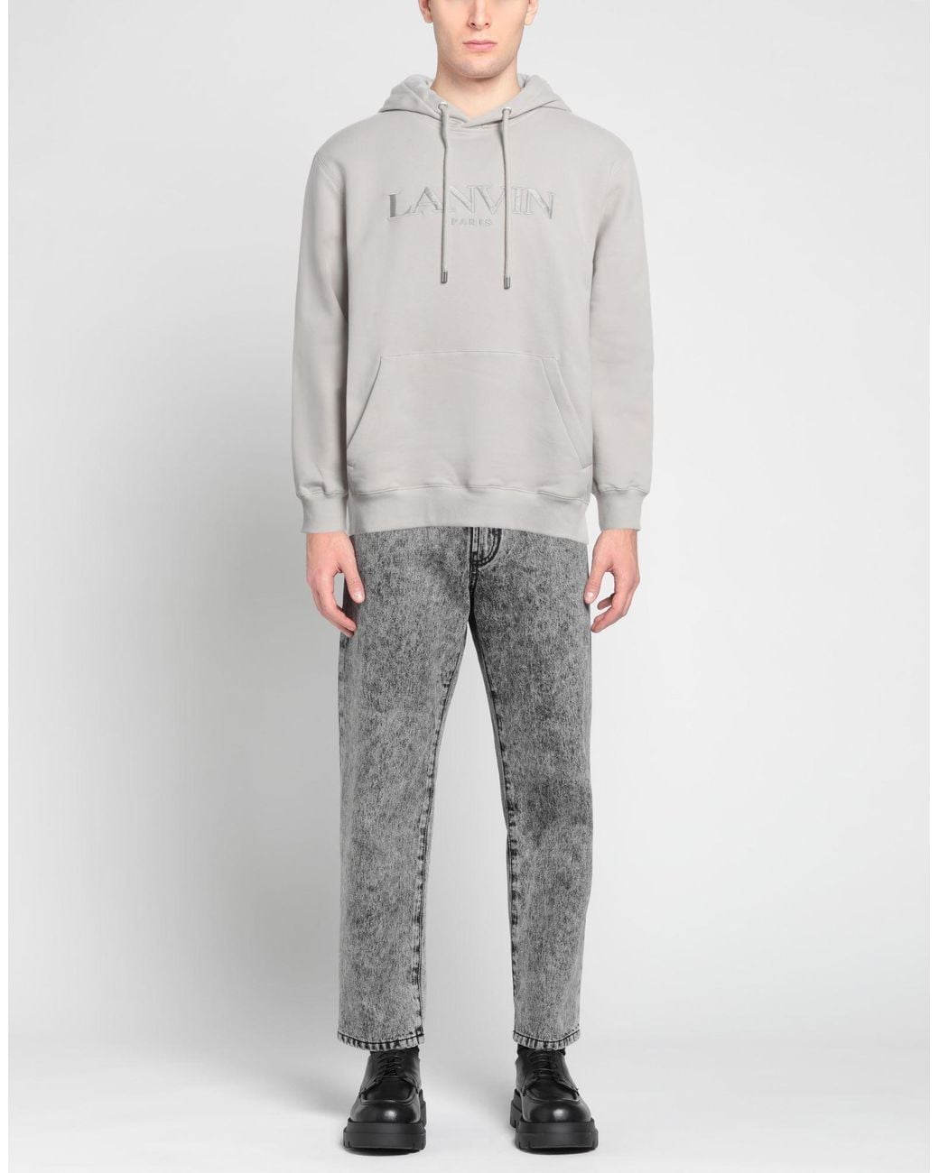 Lanvin Gray Sweatshirt for men