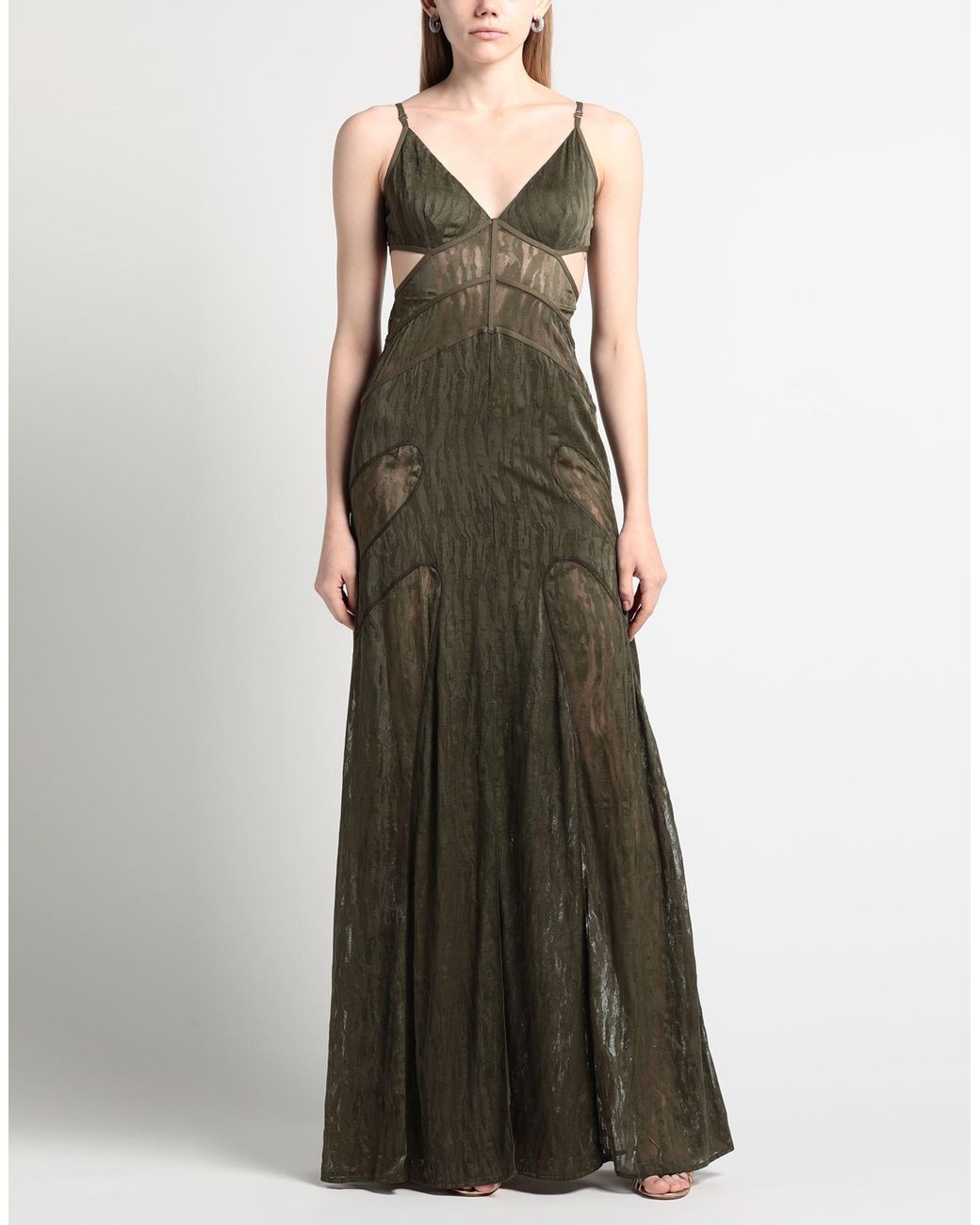 Dion Lee Green Maxi Dress