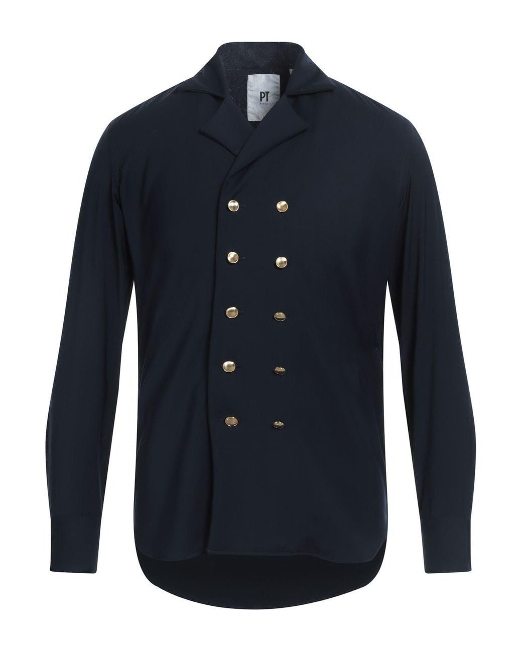 PT Torino Blue Jacket Virgin Wool for men
