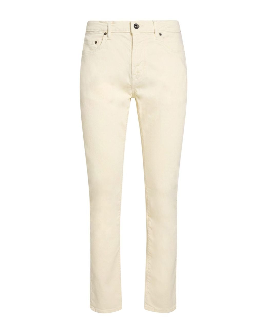 John Varvatos Natural Cream Jeans Cotton, Polyester, Elastane for men