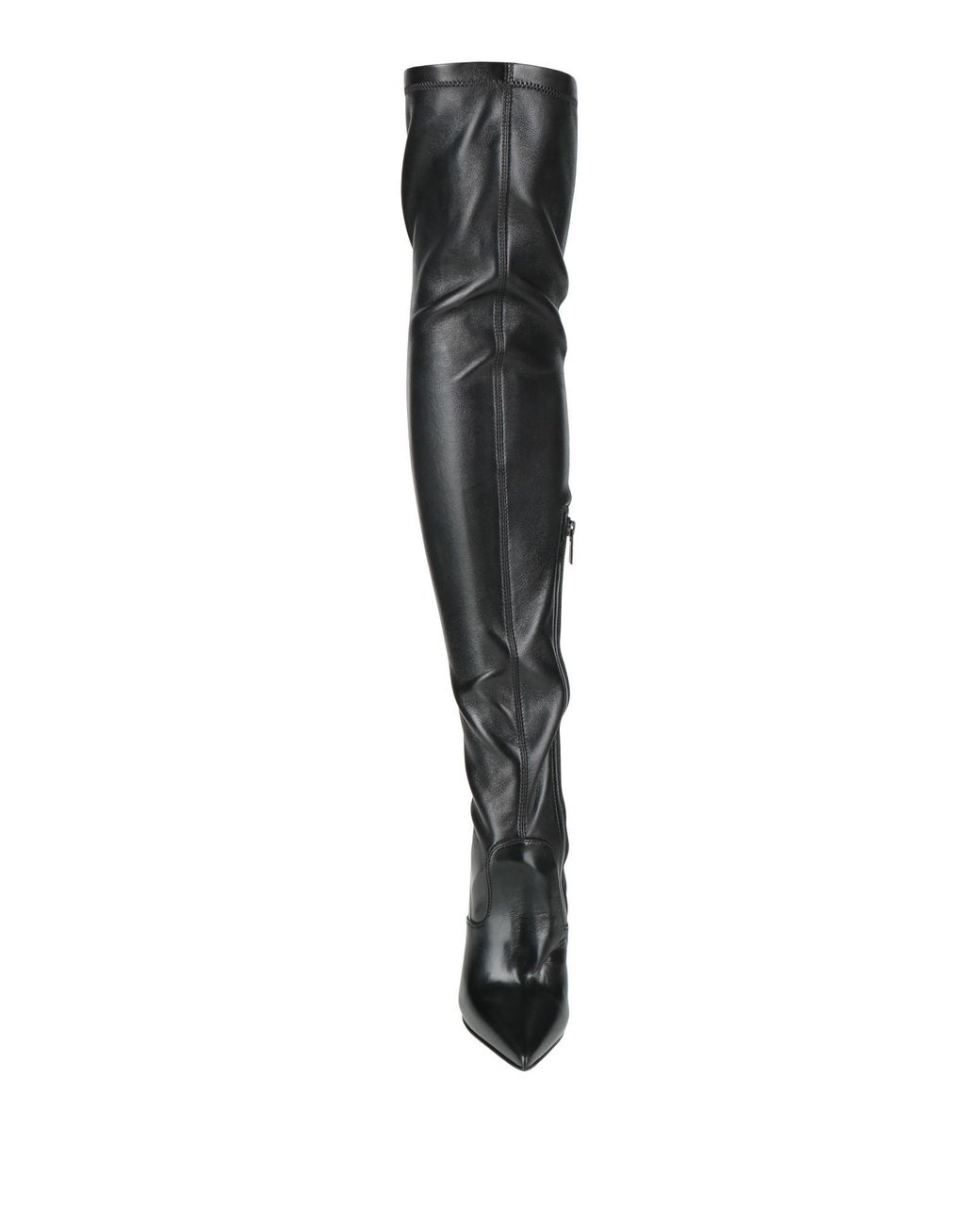 Le Silla Black Boot Leather