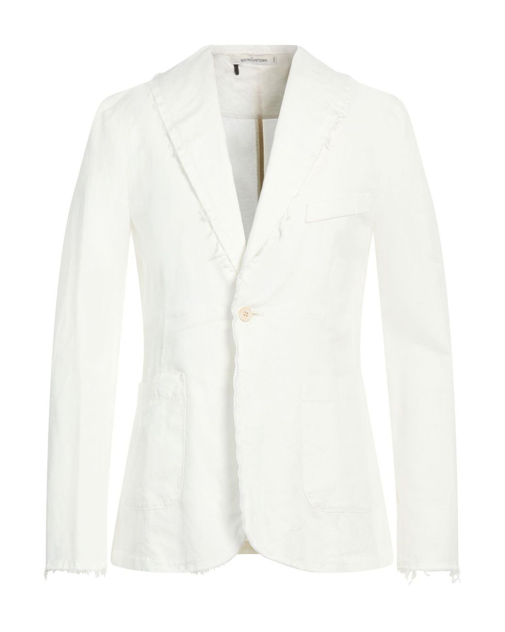 Nostrasantissima White Blazers for men
