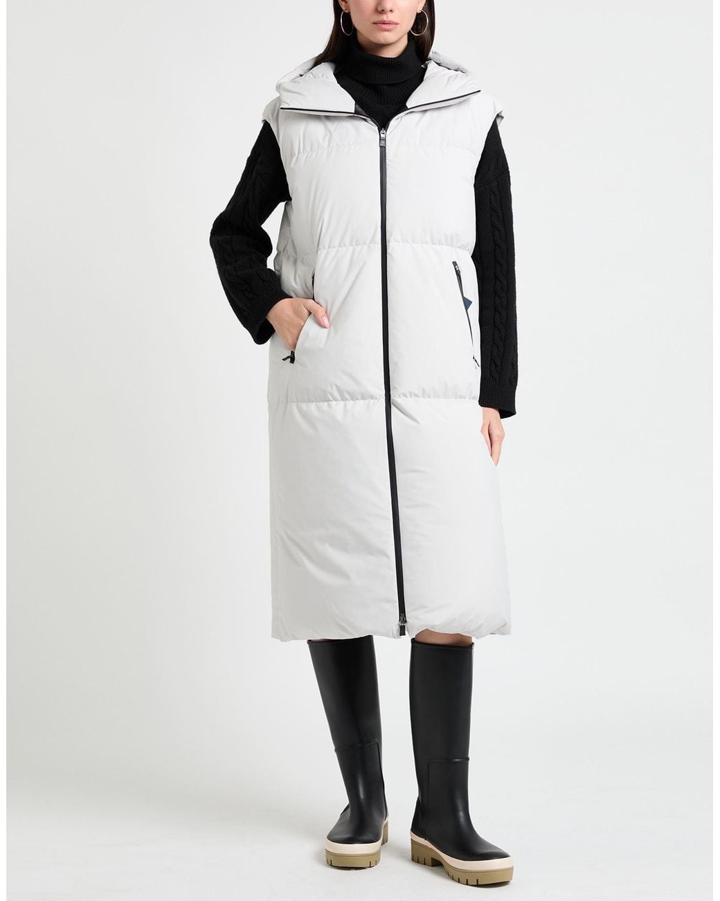 Herno White Puffers