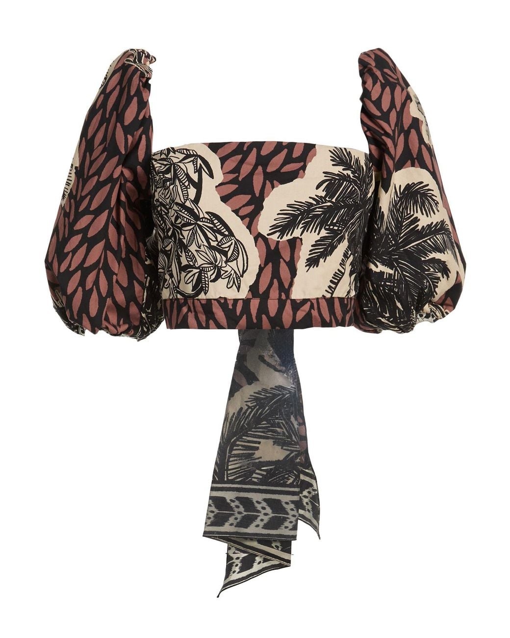 Johanna Ortiz Black Top Cotton