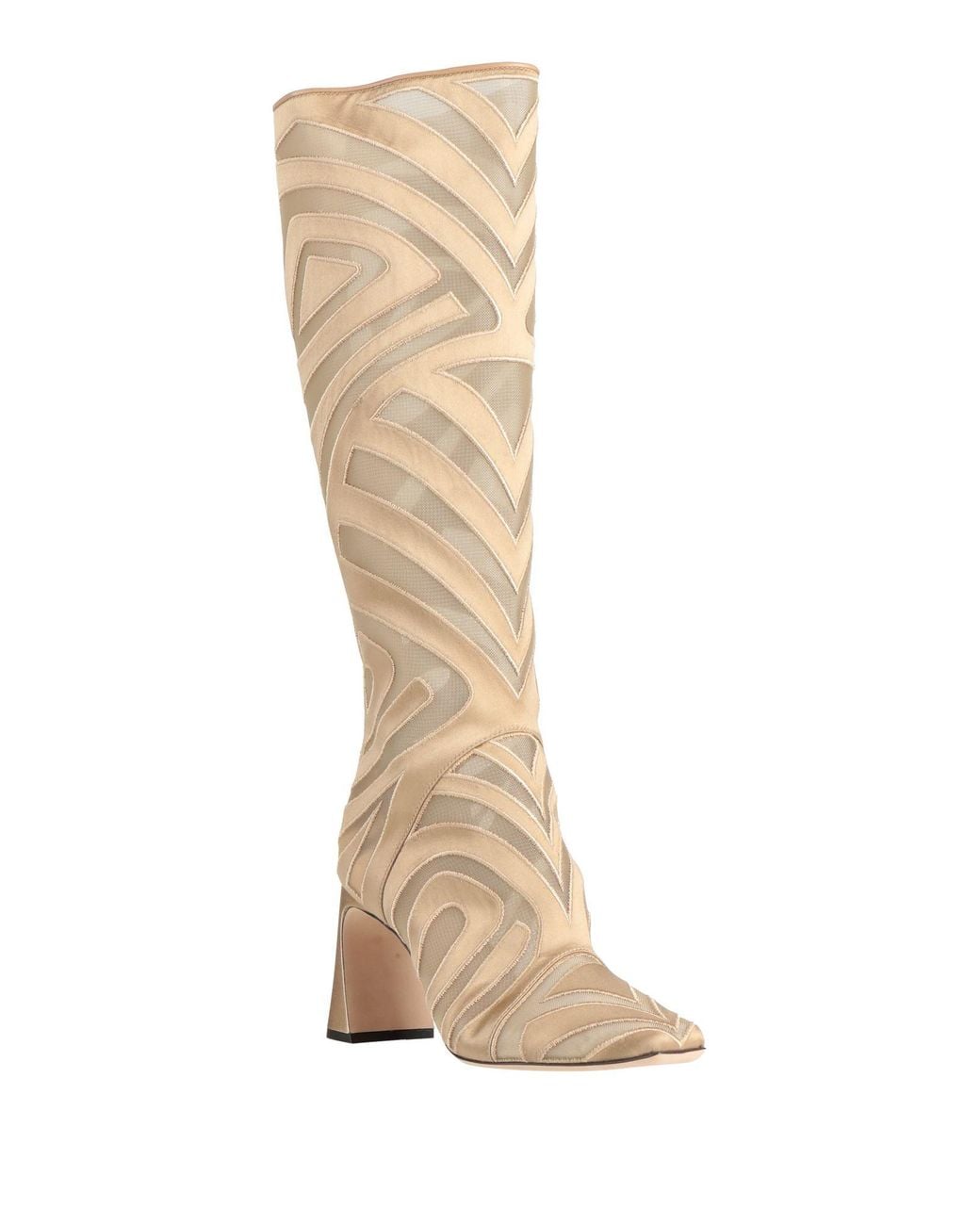 Alberta Ferretti White Stiefel