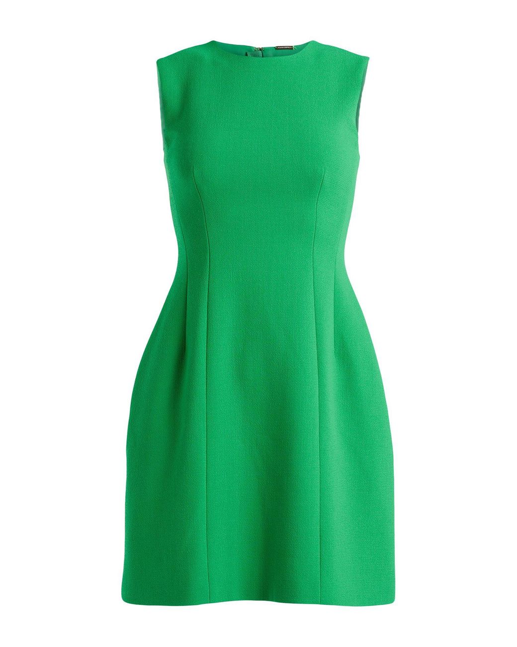 Adam Lippes Short Dress in Green | Lyst