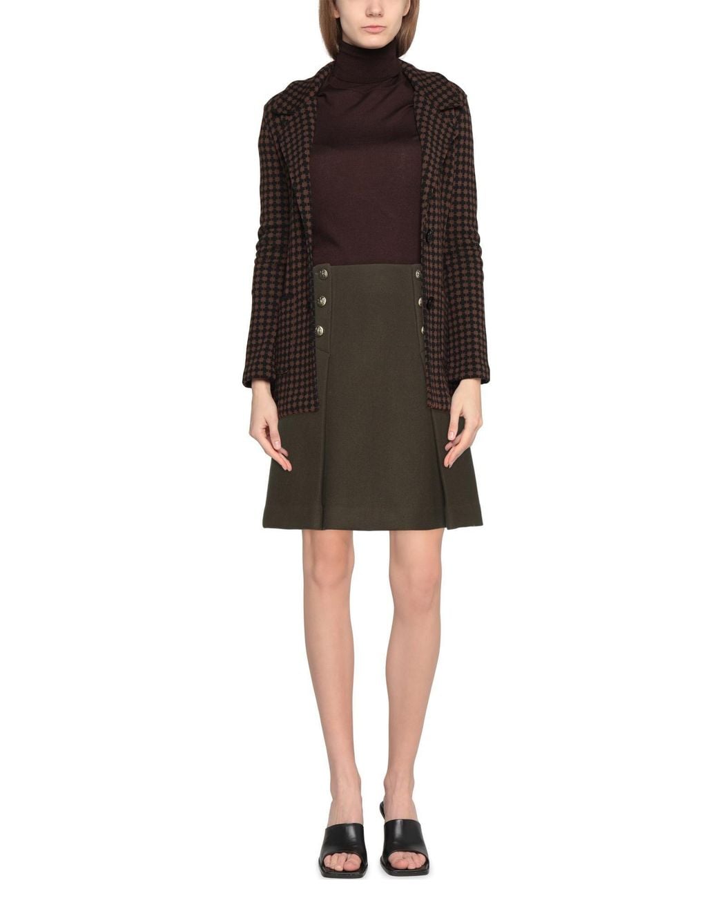 P.A.R.O.S.H. Green Mini Skirt
