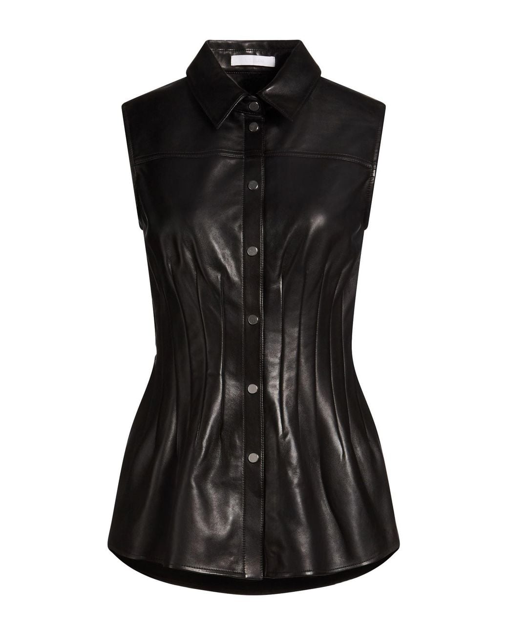Helmut Lang Black Shirt Lambskin