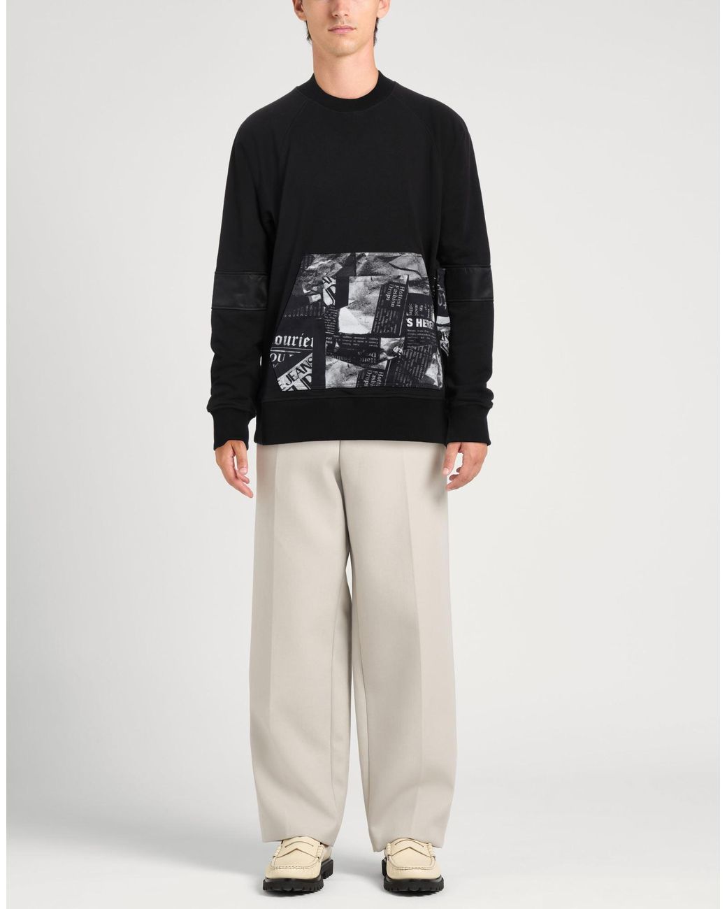 Versace Jeans Couture Black Sweatshirt for men
