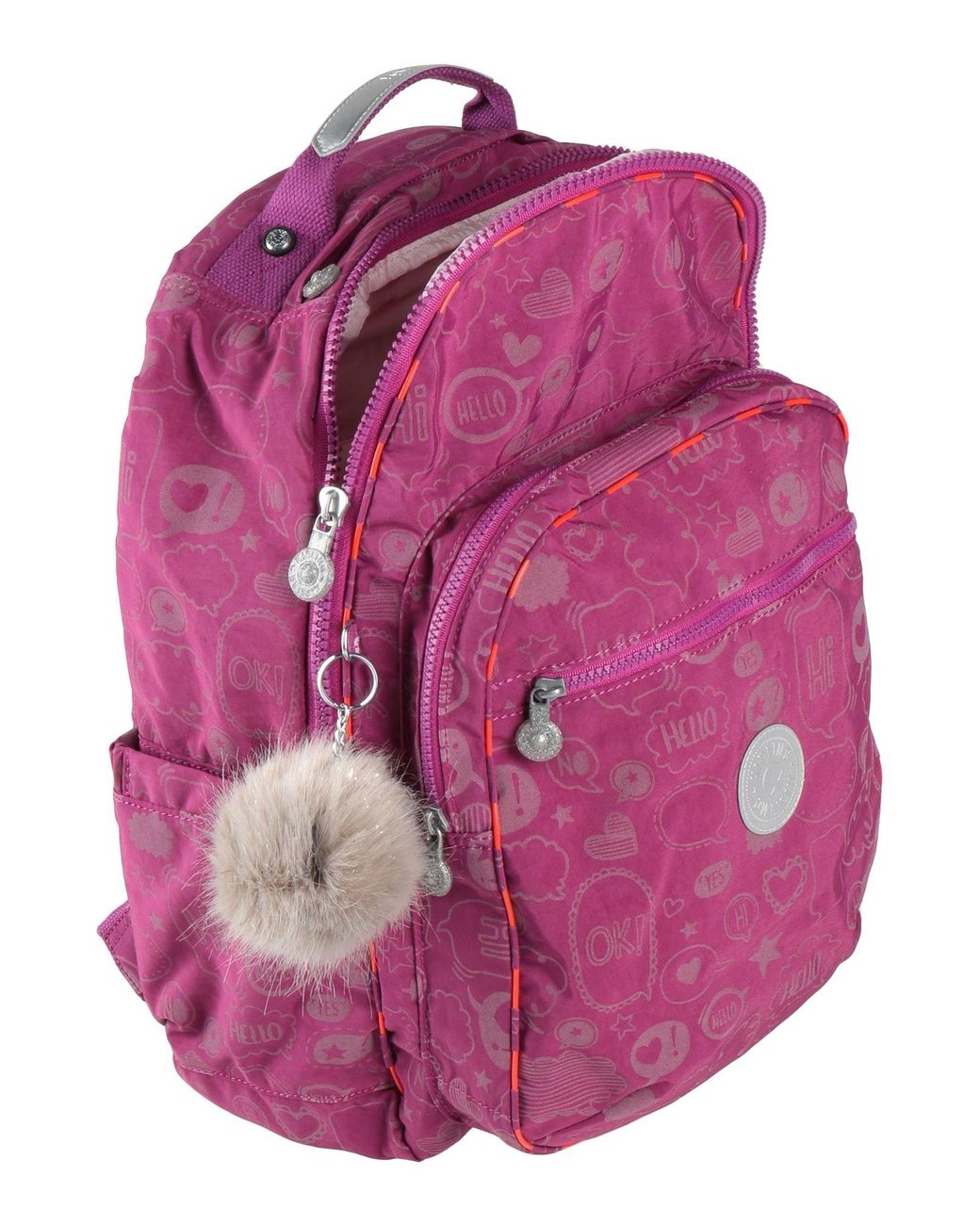 Kipling Rucksack in Pink | Lyst