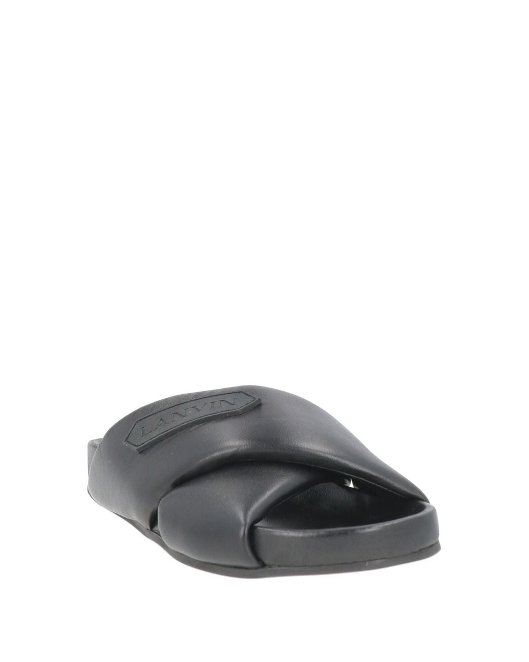 Lanvin Gray Sandals Calfskin