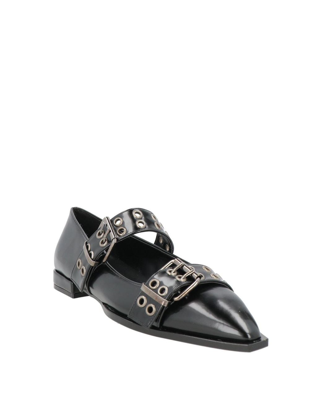 Ovyè Black Ballet Flats