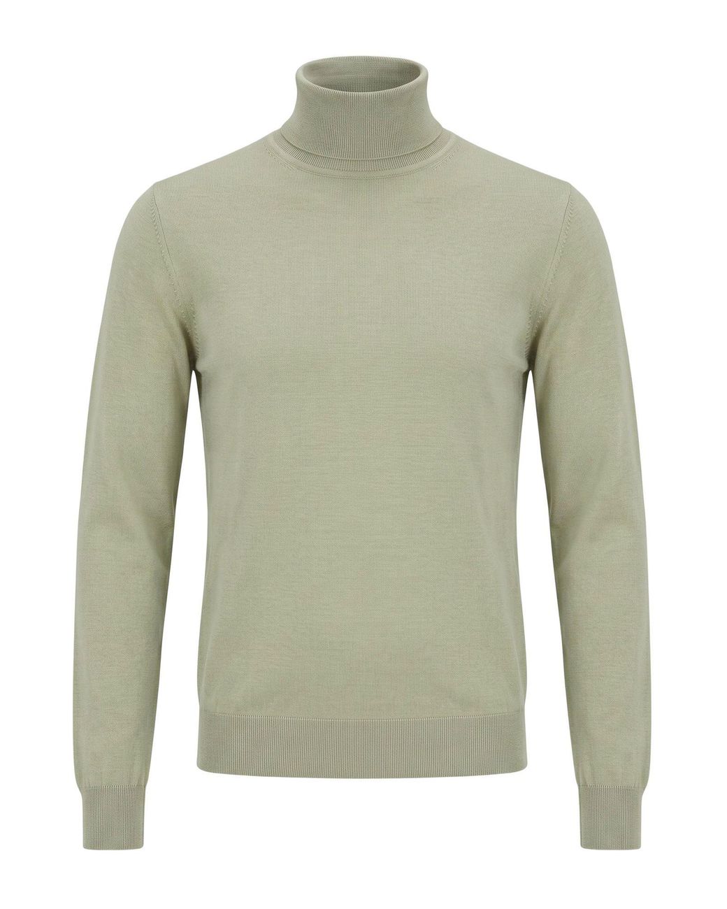 Paolo Pecora Green Turtlenecks for men