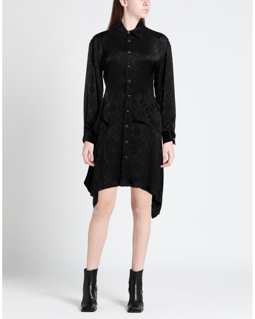Koche Black Mini Dress